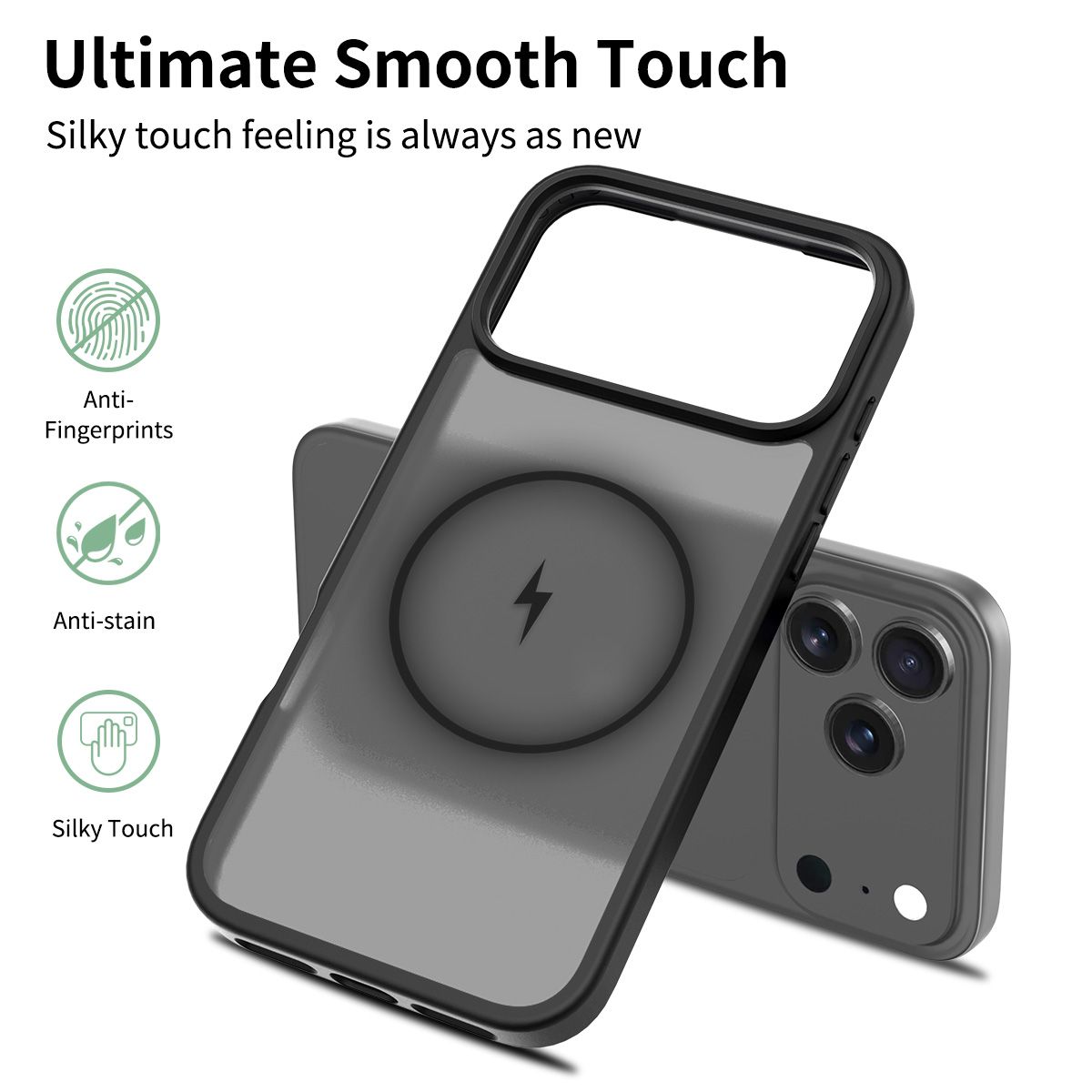 Frost Translucent Matte Magnetic Case — 176