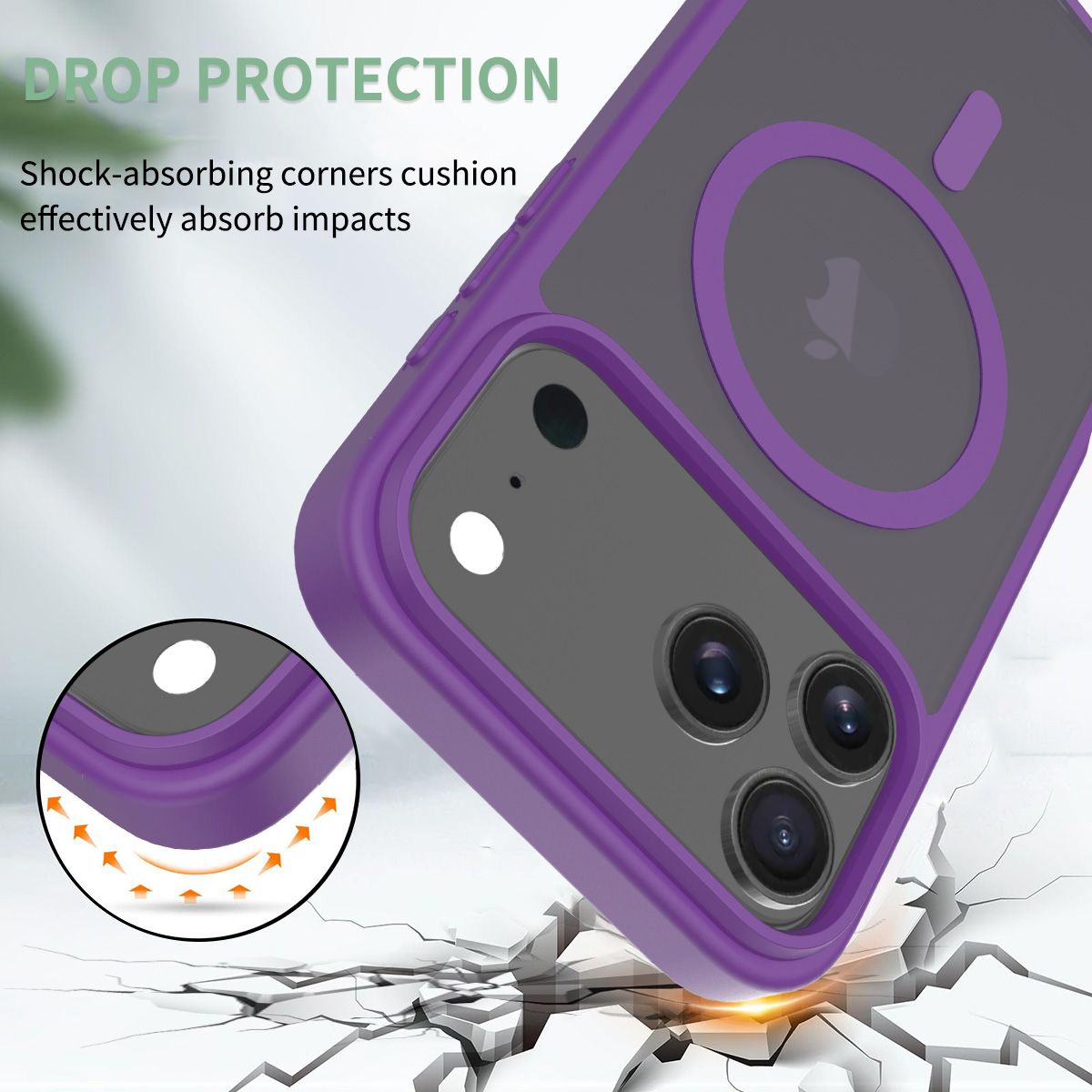 Frost Translucent Matte Magnetic Case — 183