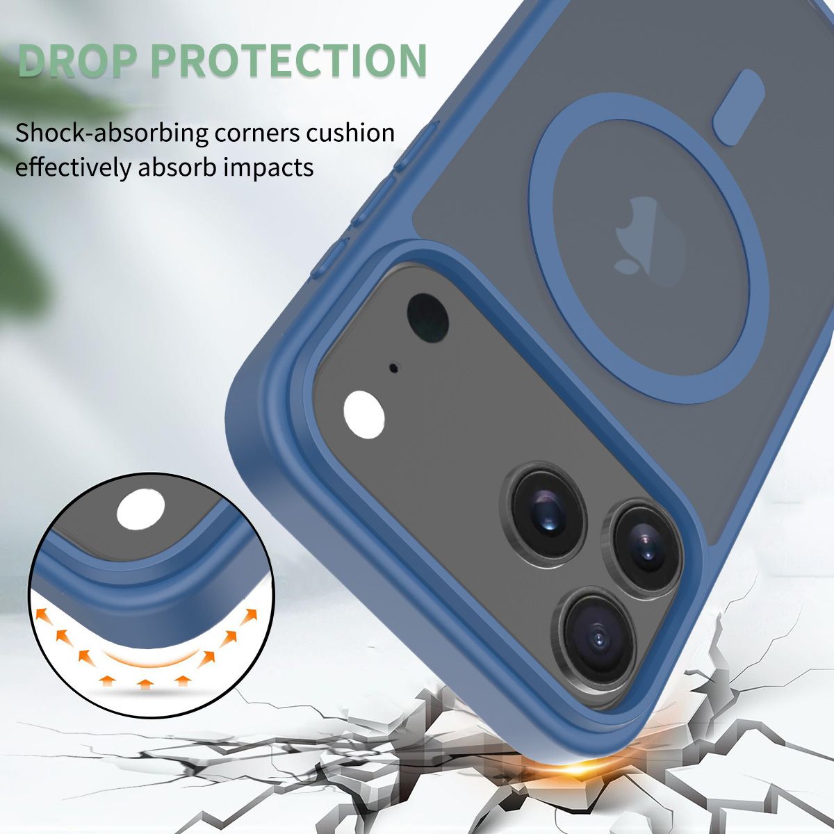 Frost Translucent Matte Magnetic Case — 189