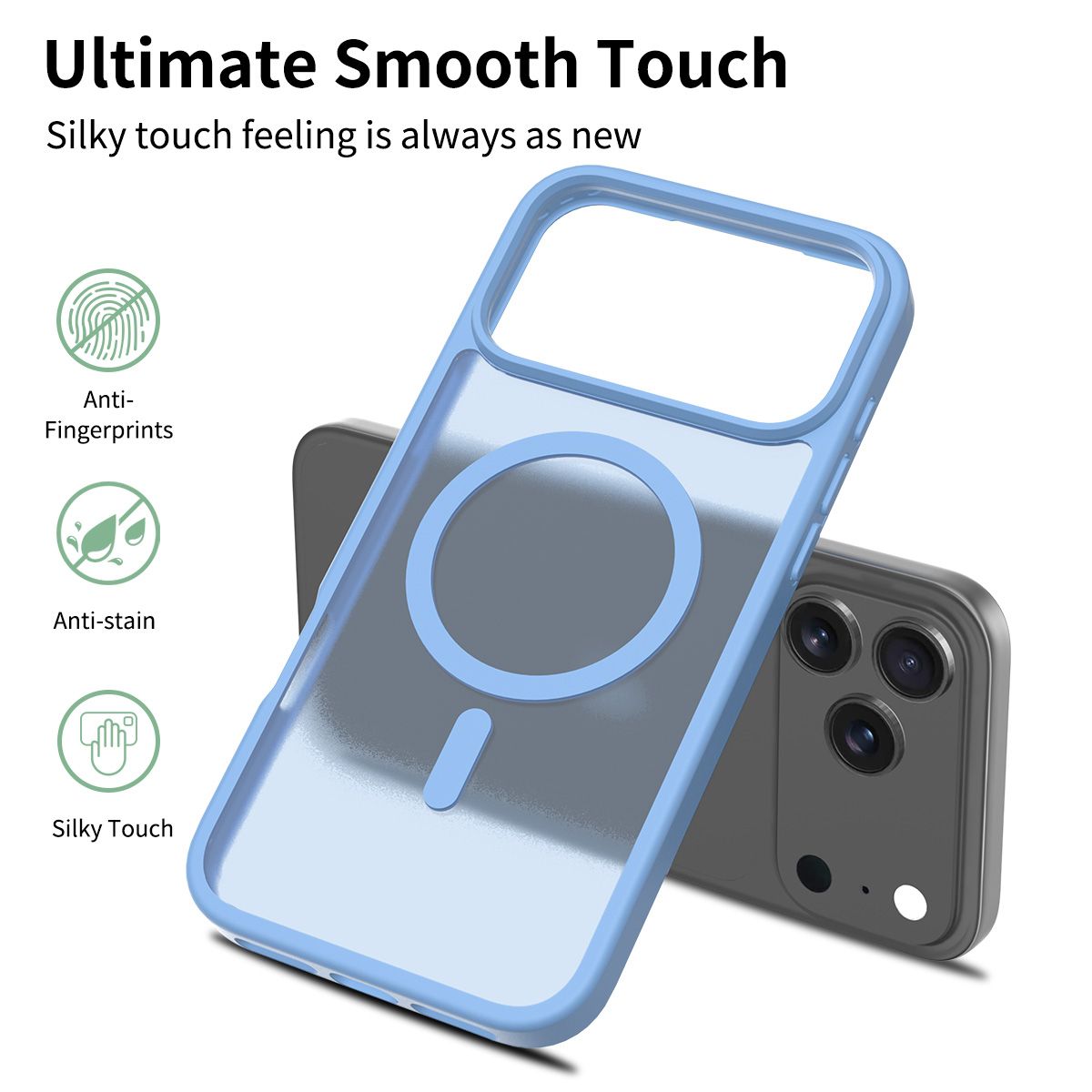 Frost Translucent Matte Magnetic Case — 188