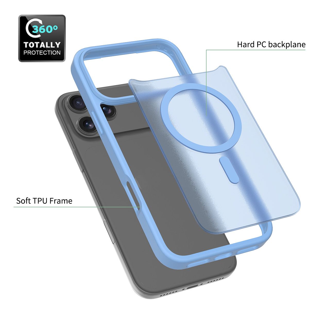 Frost Translucent Matte Magnetic Case — 192