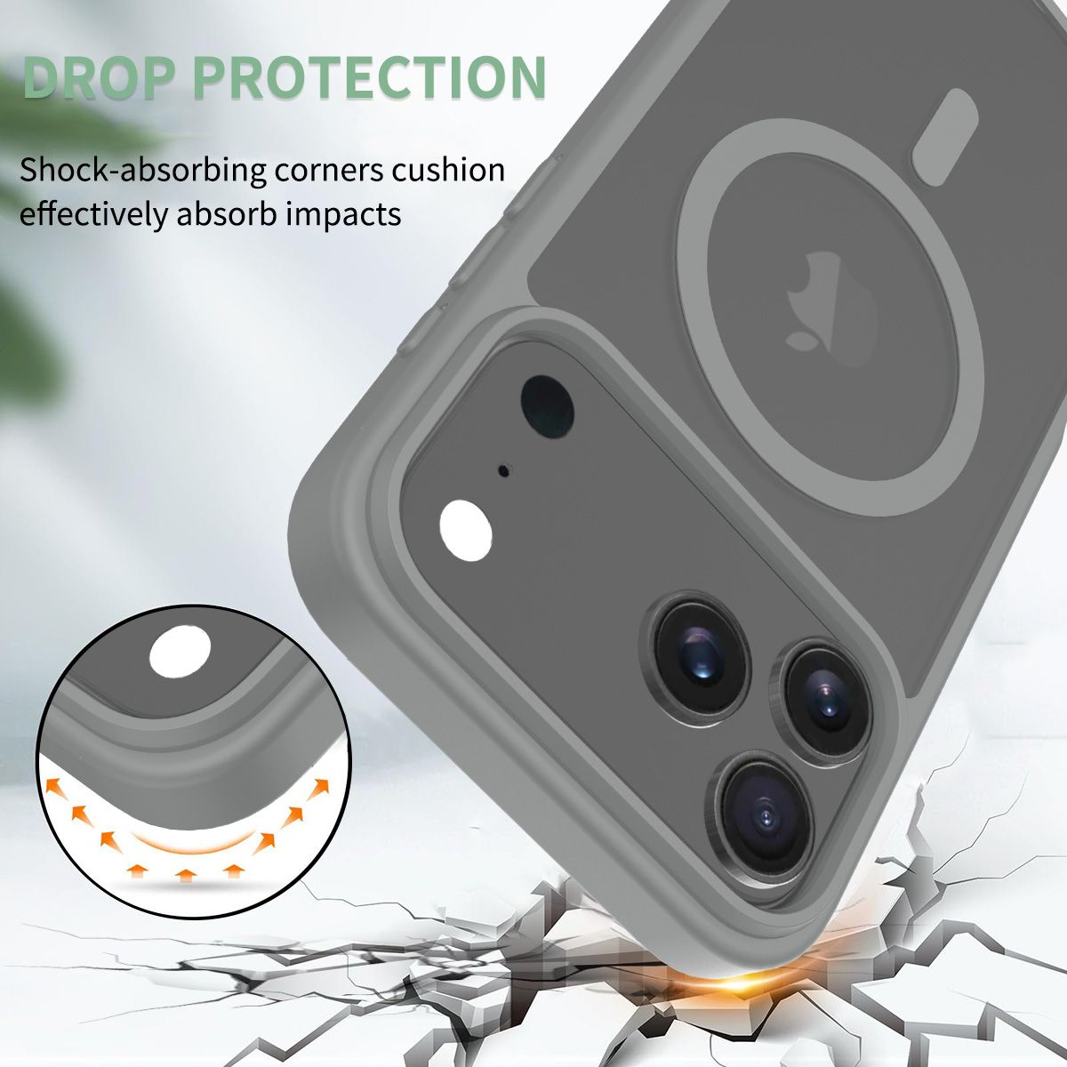 Frost Translucent Matte Magnetic Case — 195