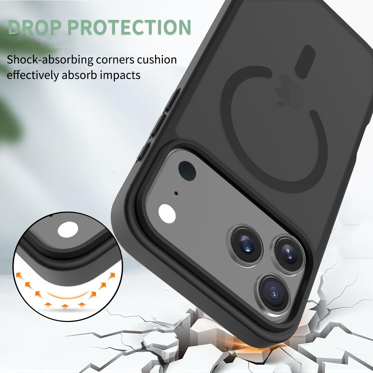 Frost Translucent Matte Magnetic Case — 263