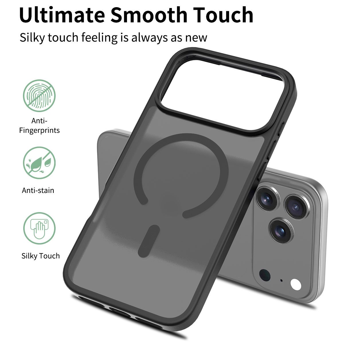 Frost Translucent Matte Magnetic Case — 262