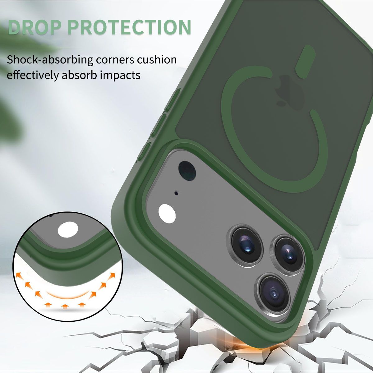 Frost Translucent Matte Magnetic Case — 270
