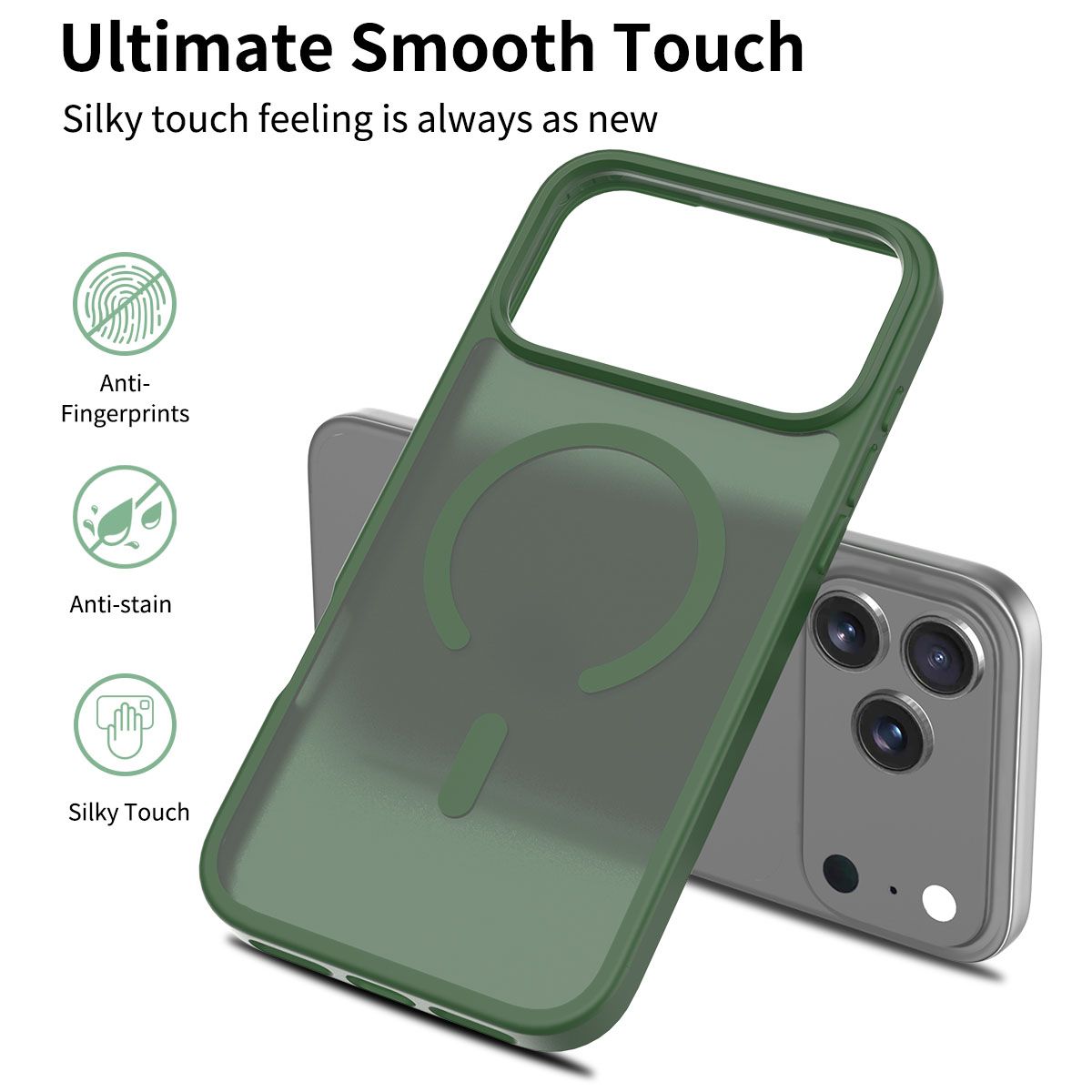 Frost Translucent Matte Magnetic Case — 269