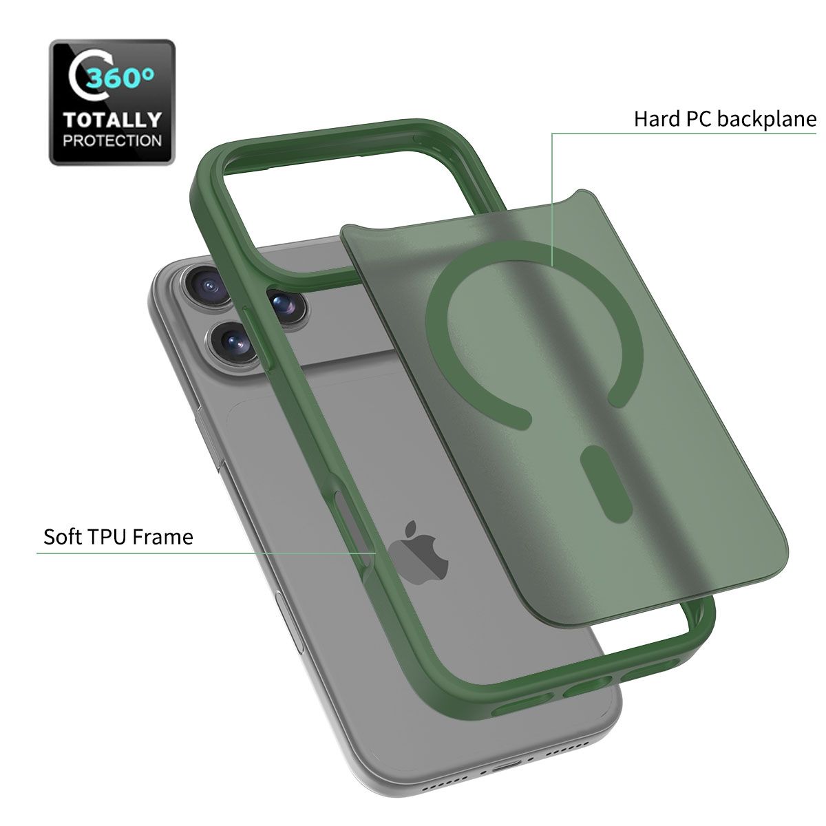 Frost Translucent Matte Magnetic Case — 272