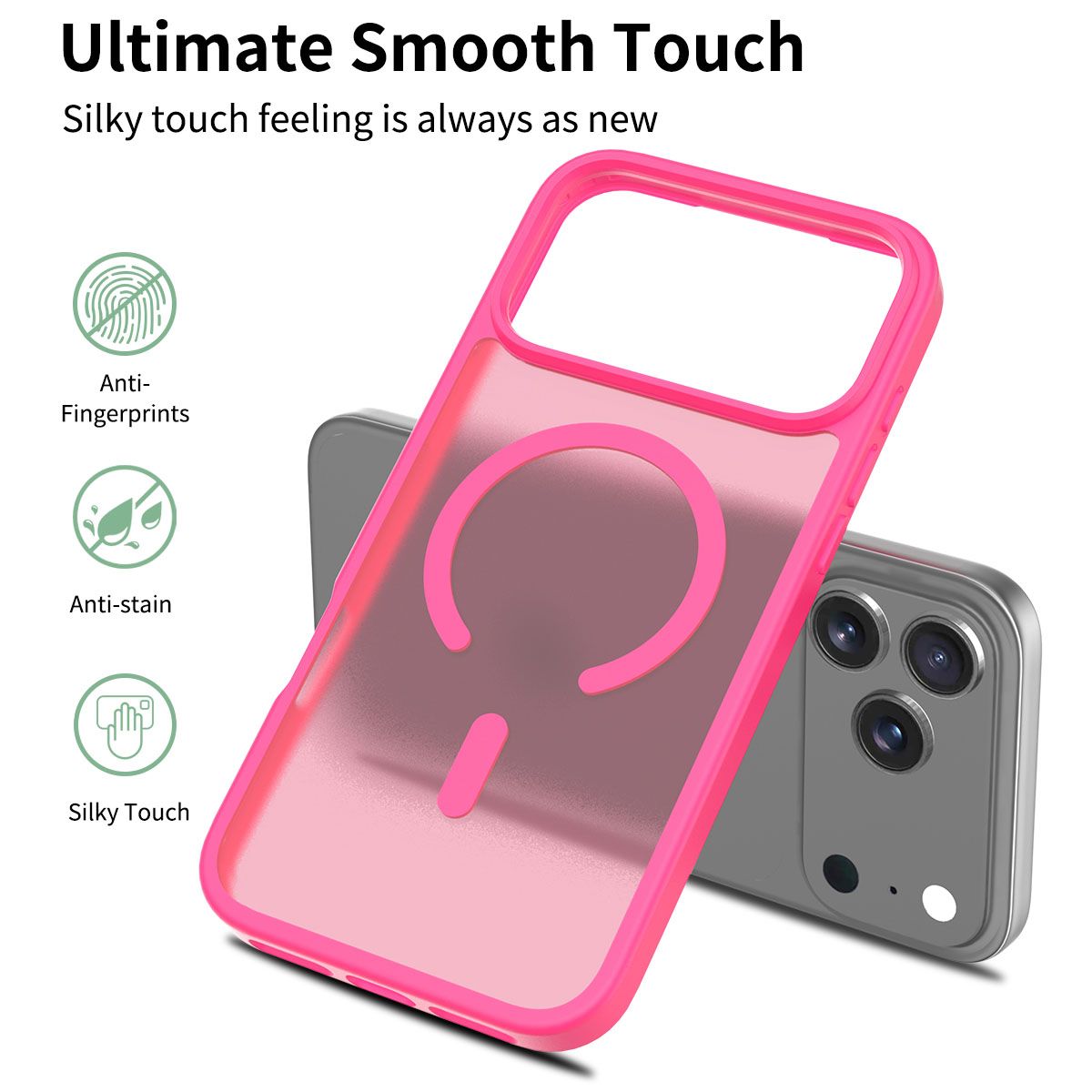 Frost Translucent Matte Magnetic Case — 279