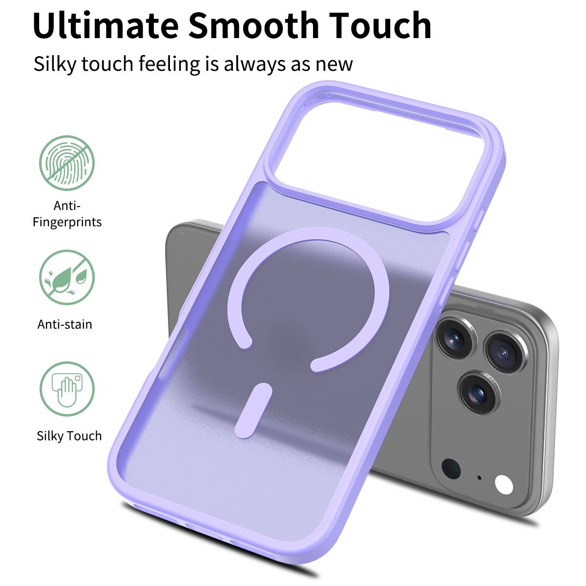 Frost Translucent Matte Magnetic Case — 284