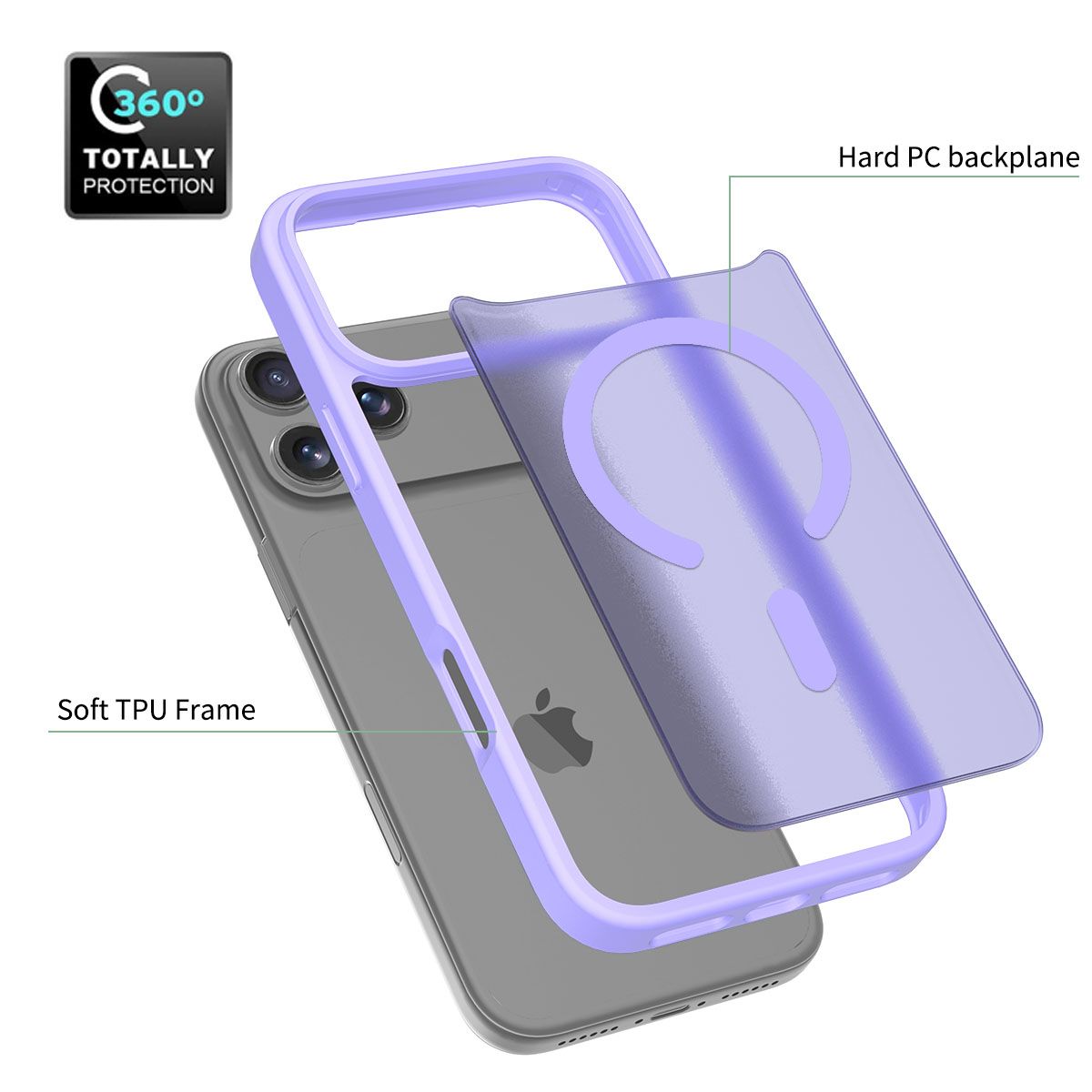 Frost Translucent Matte Magnetic Case — 287