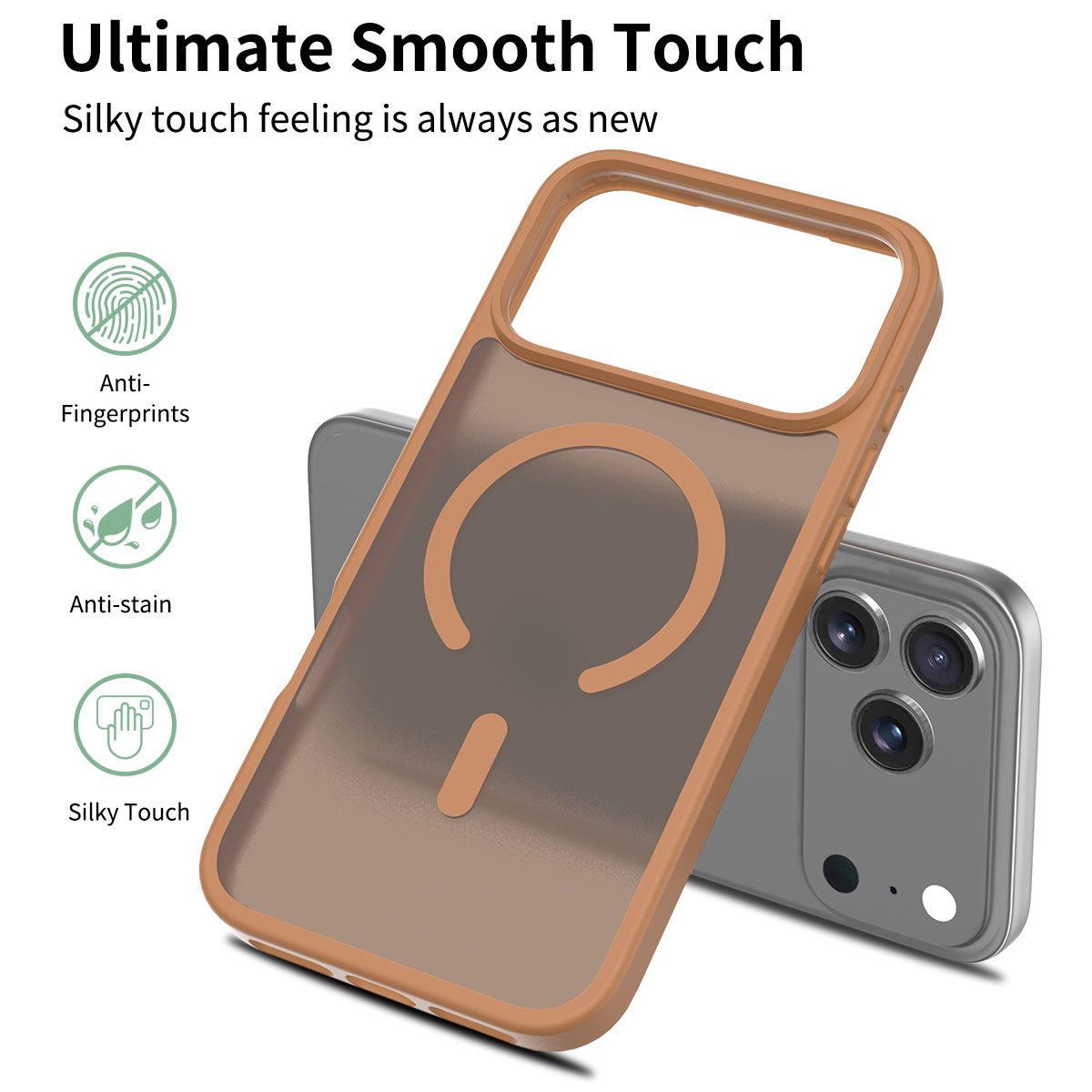 Frost Translucent Matte Magnetic Case — 289