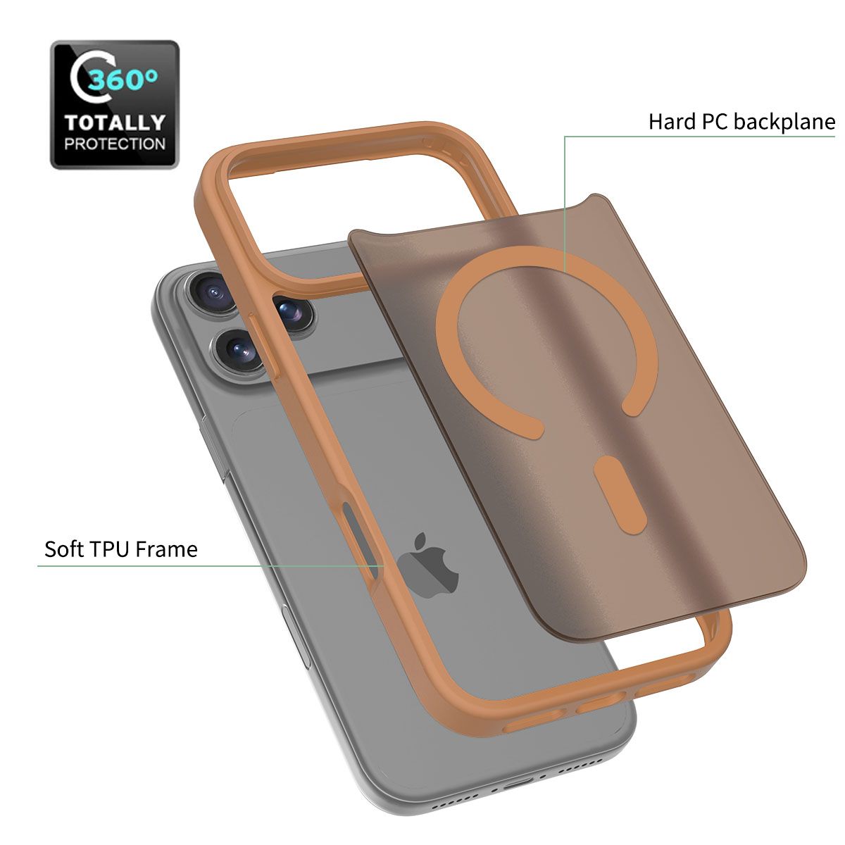 Frost Translucent Matte Magnetic Case — 292