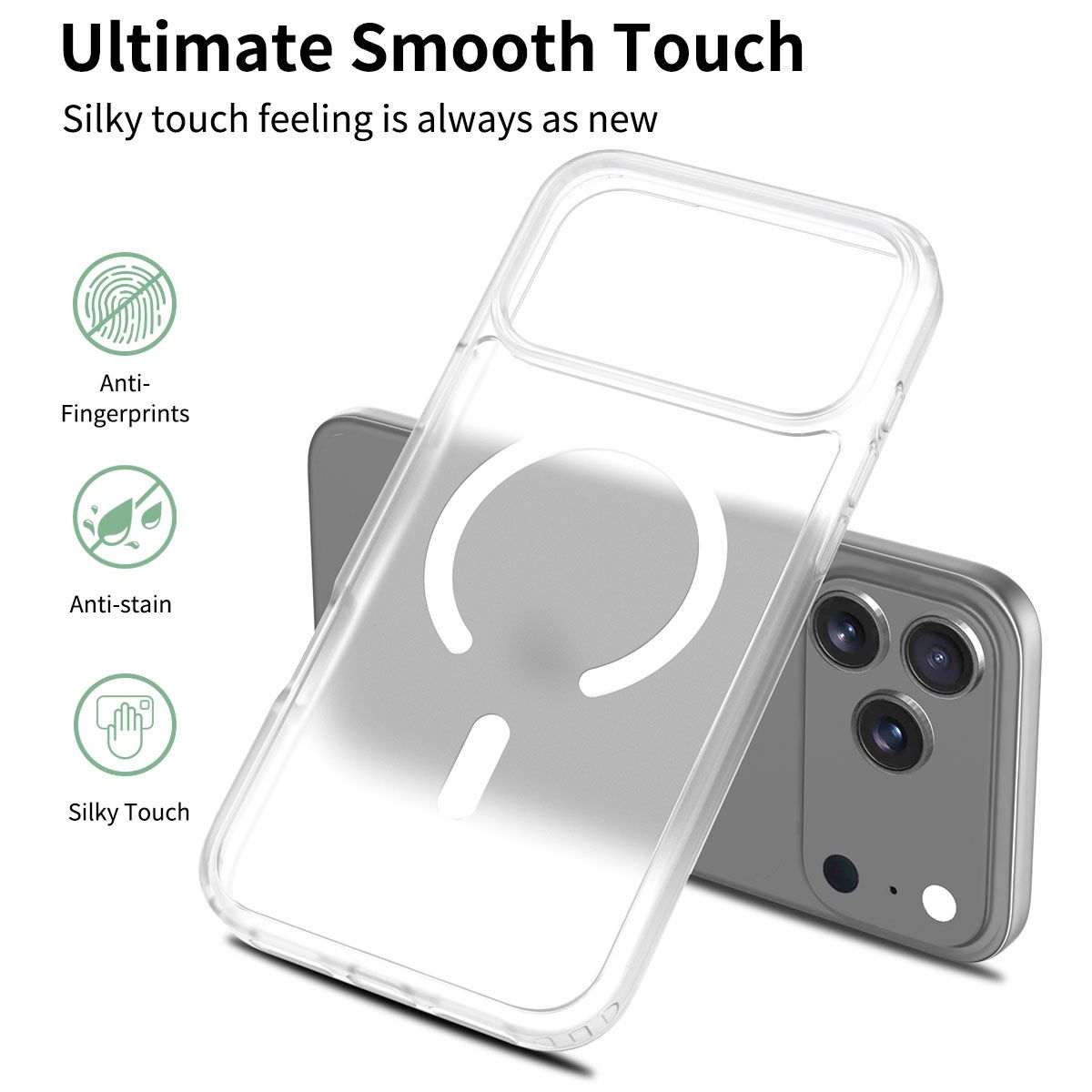 Frost Translucent Matte Magnetic Case — 294
