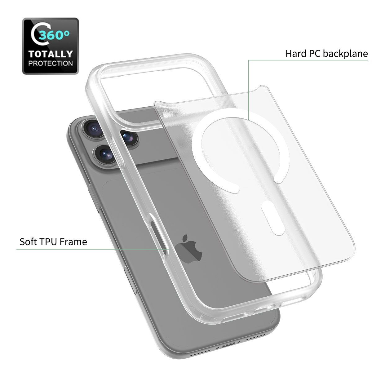 Frost Translucent Matte Magnetic Case — 297