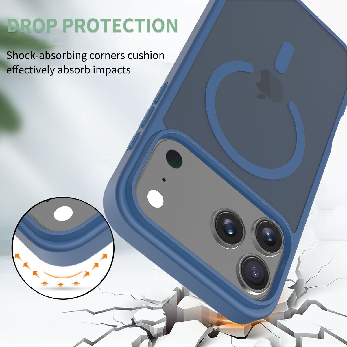 Frost Translucent Matte Magnetic Case — 300