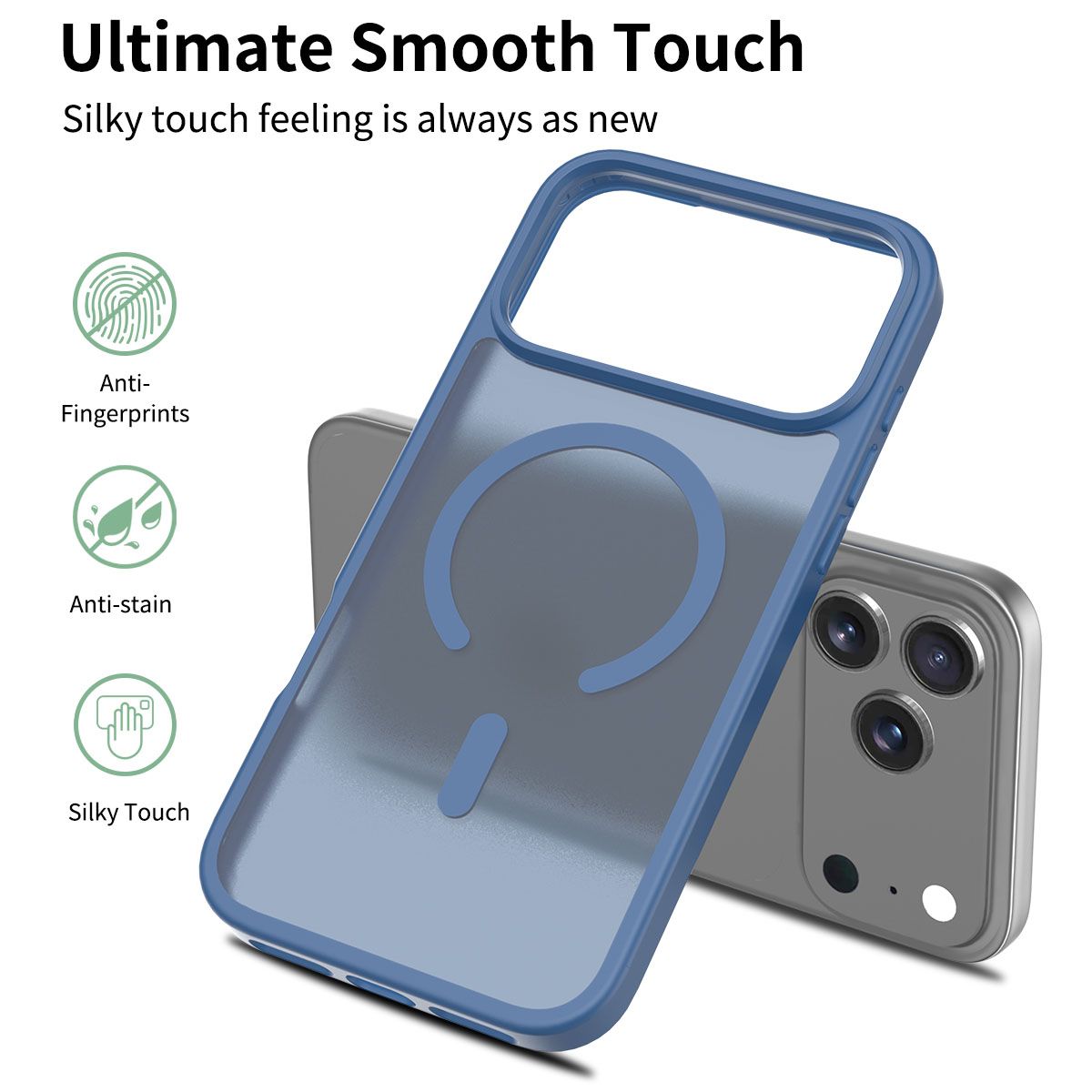 Frost Translucent Matte Magnetic Case — 299