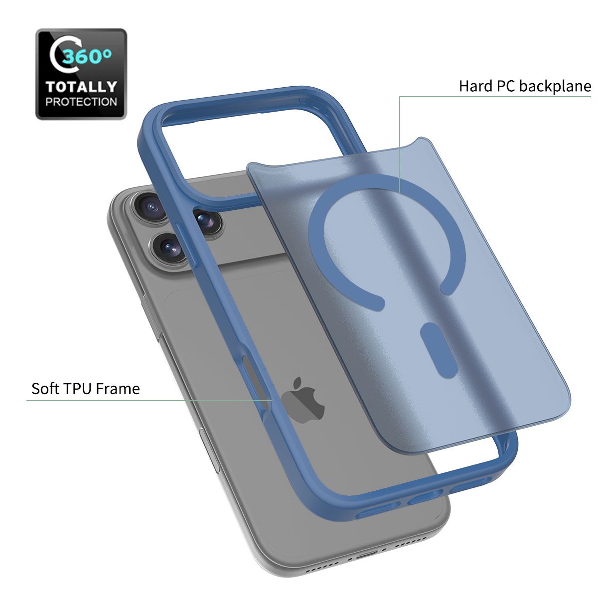 Frost Translucent Matte Magnetic Case — 302