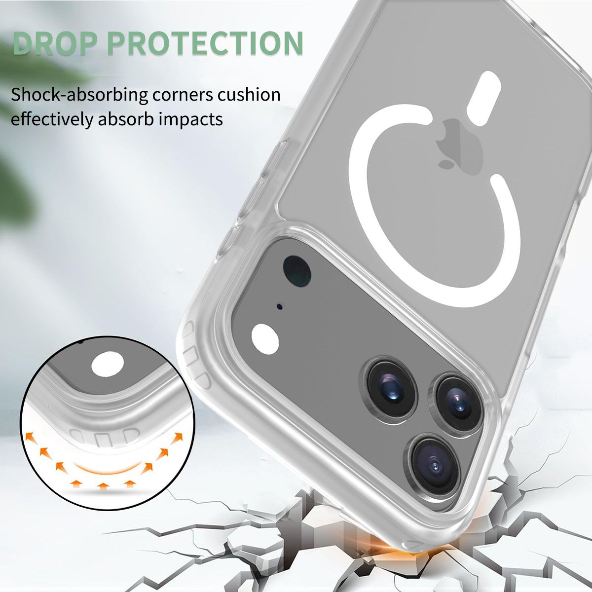 Frost Translucent Matte Magnetic Case — 305