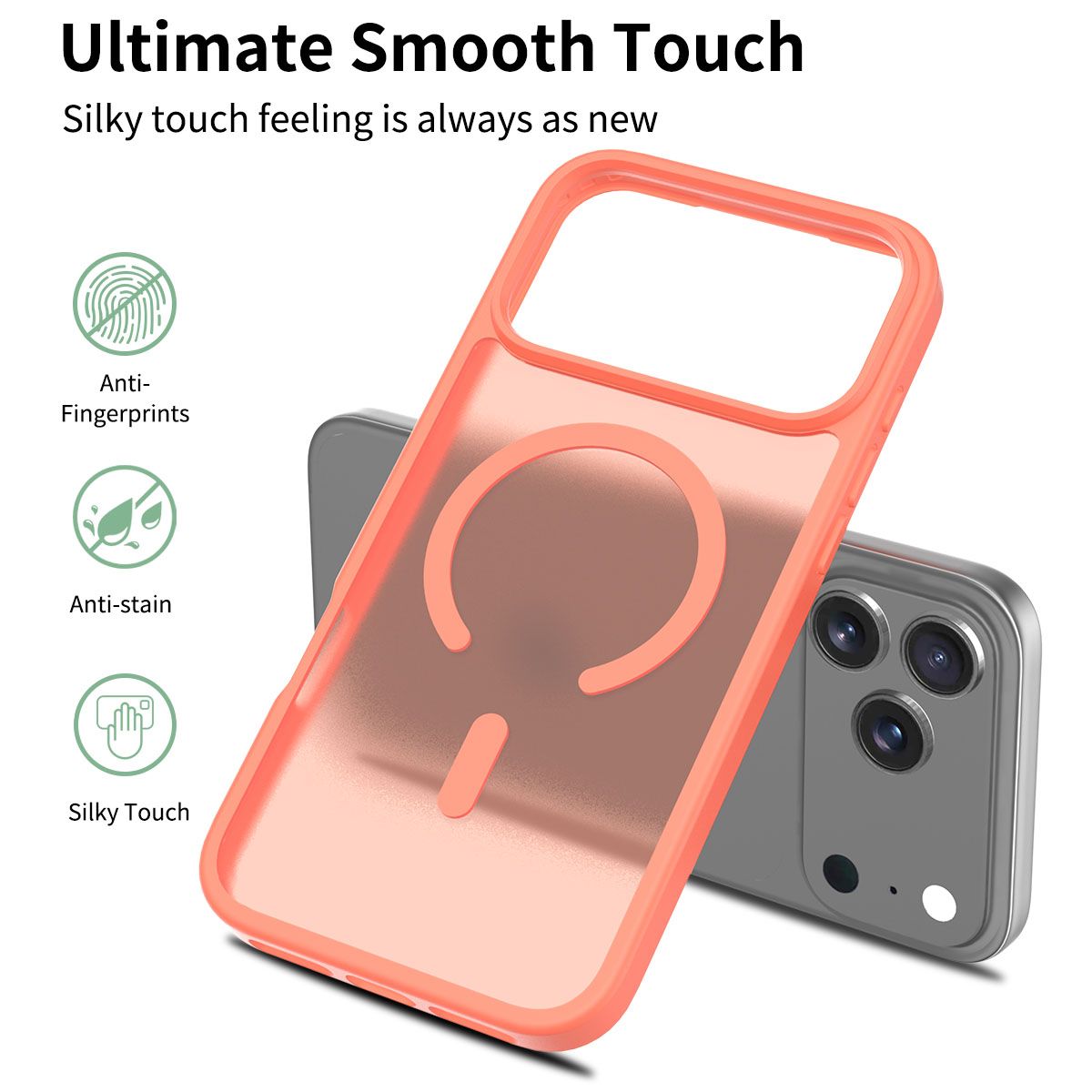 Frost Translucent Matte Magnetic Case — 304