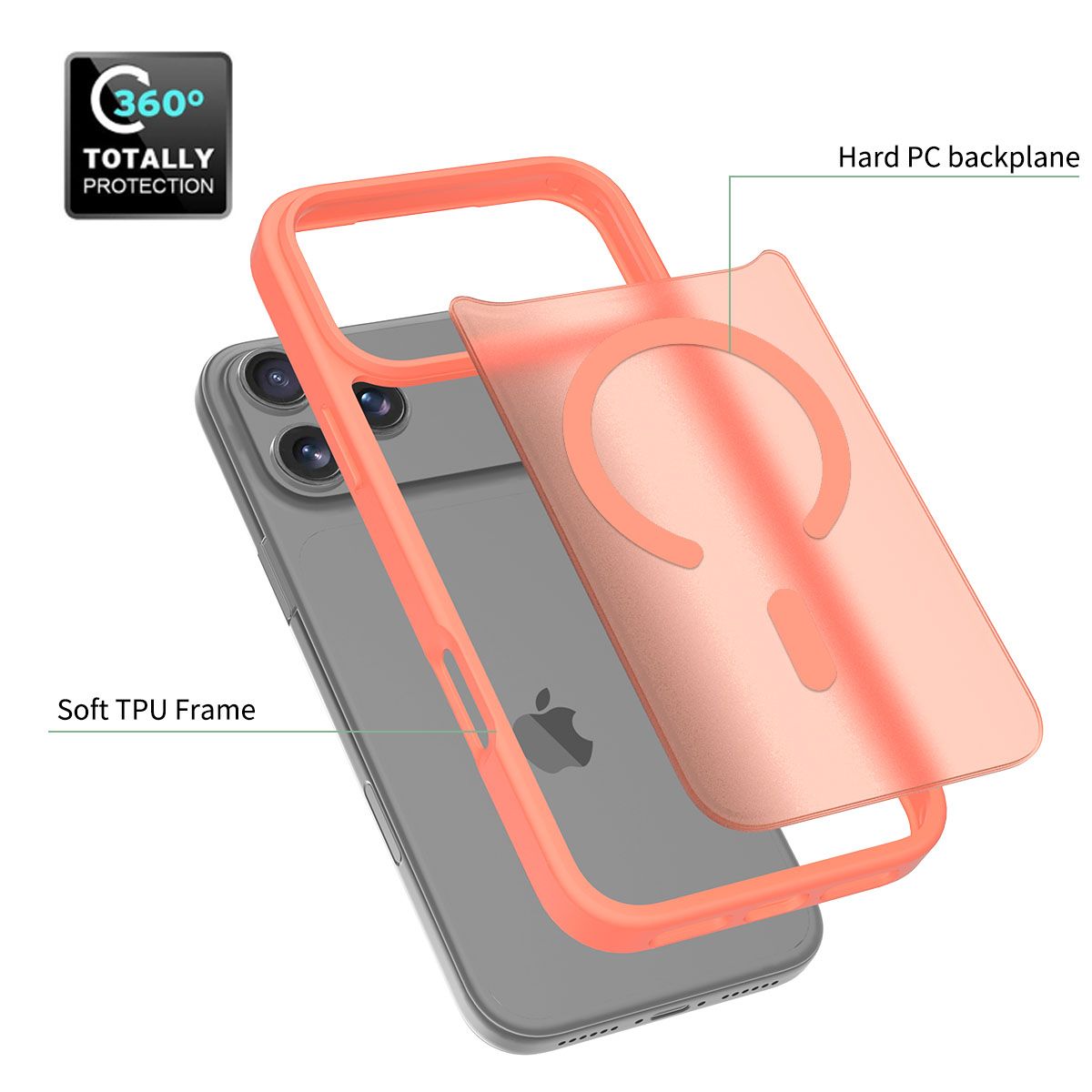 Frost Translucent Matte Magnetic Case — 307