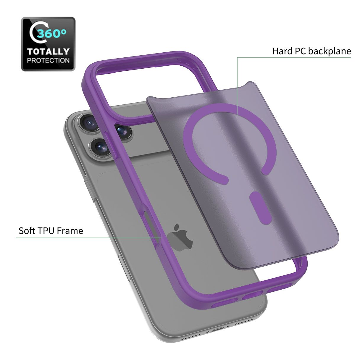 Frost Translucent Matte Magnetic Case — 312
