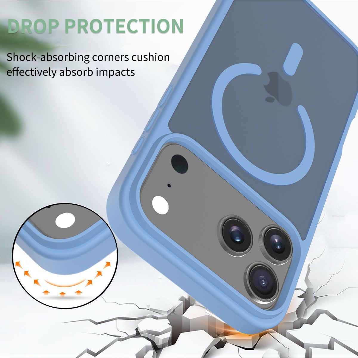 Frost Translucent Matte Magnetic Case — 315