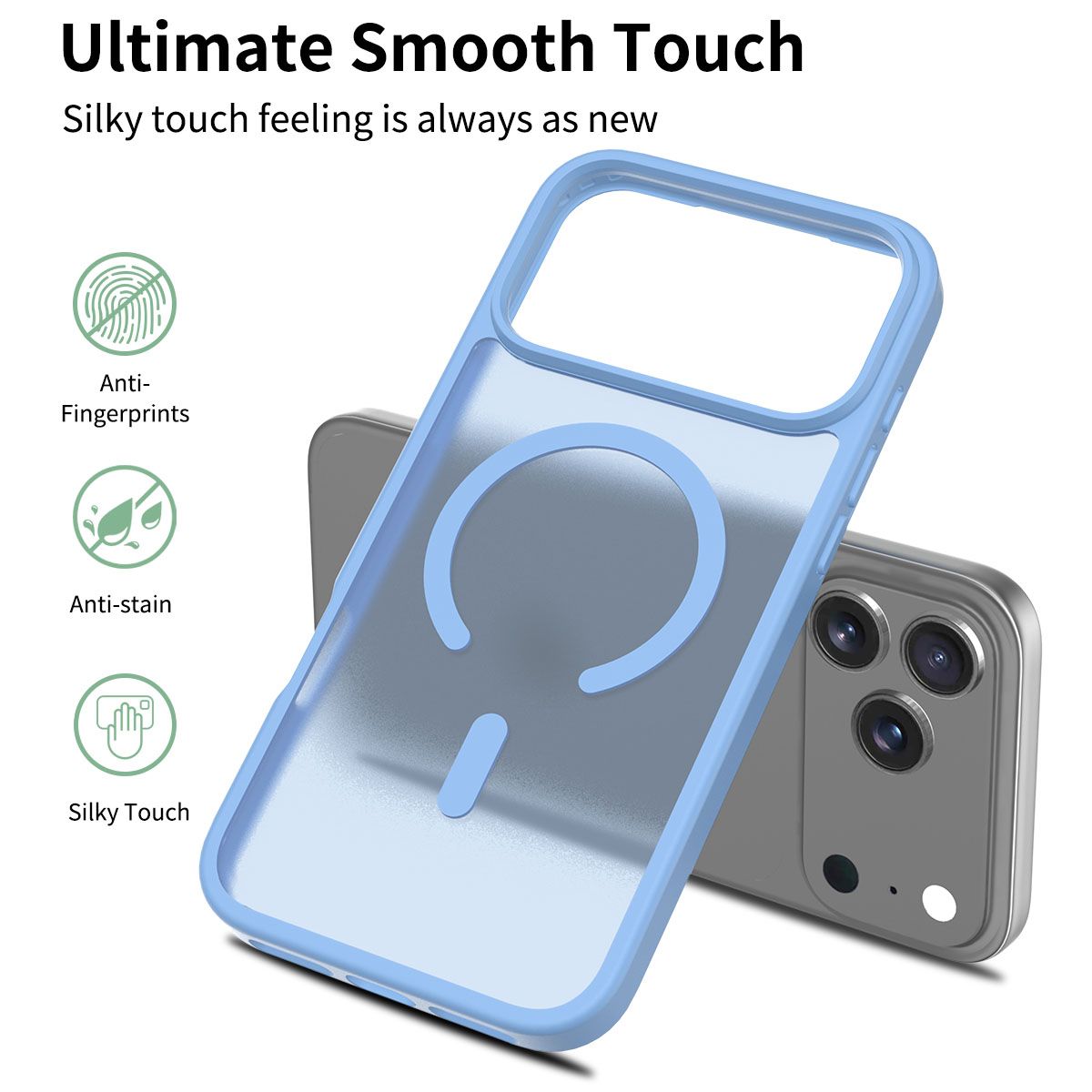 Frost Translucent Matte Magnetic Case — 314