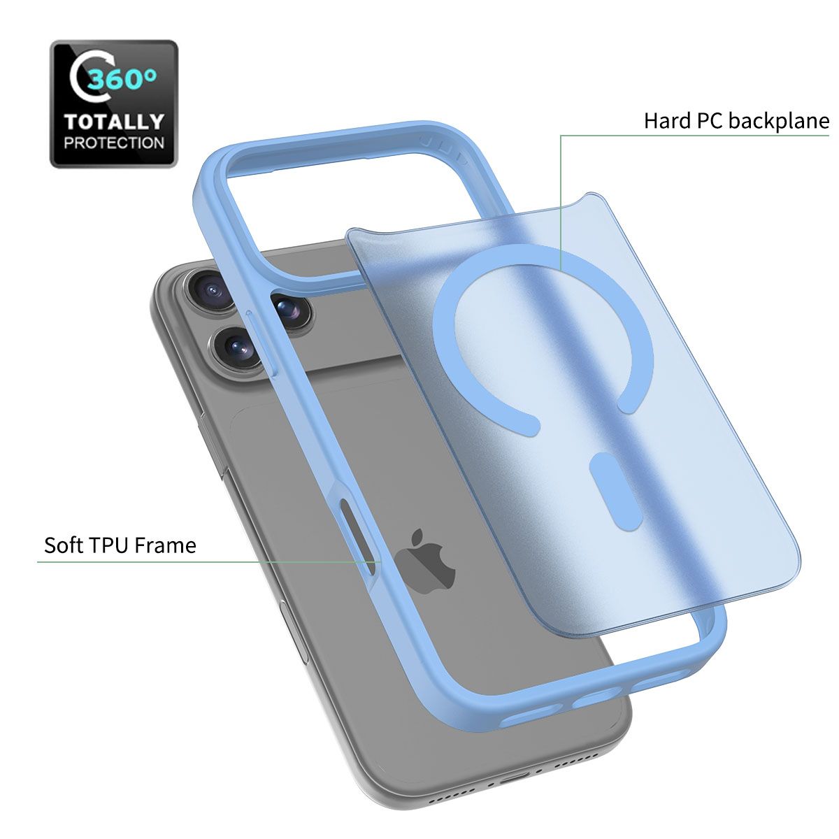 Frost Translucent Matte Magnetic Case — 317