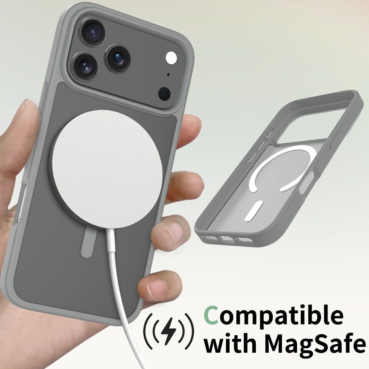 Frost Translucent Matte Magnetic Case — 321