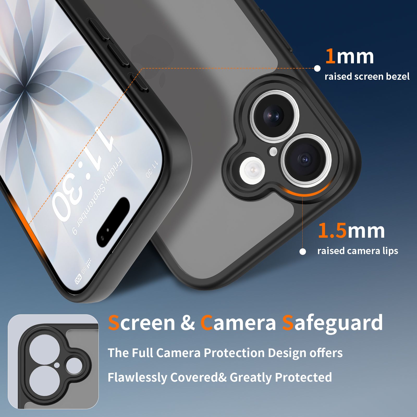 Frost Shield Translucent Matte Frosted Skin Feel Case — 4
