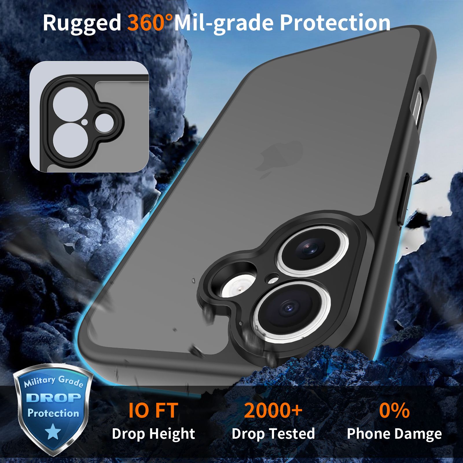 Frost Shield Translucent Matte Frosted Skin Feel Case — 5