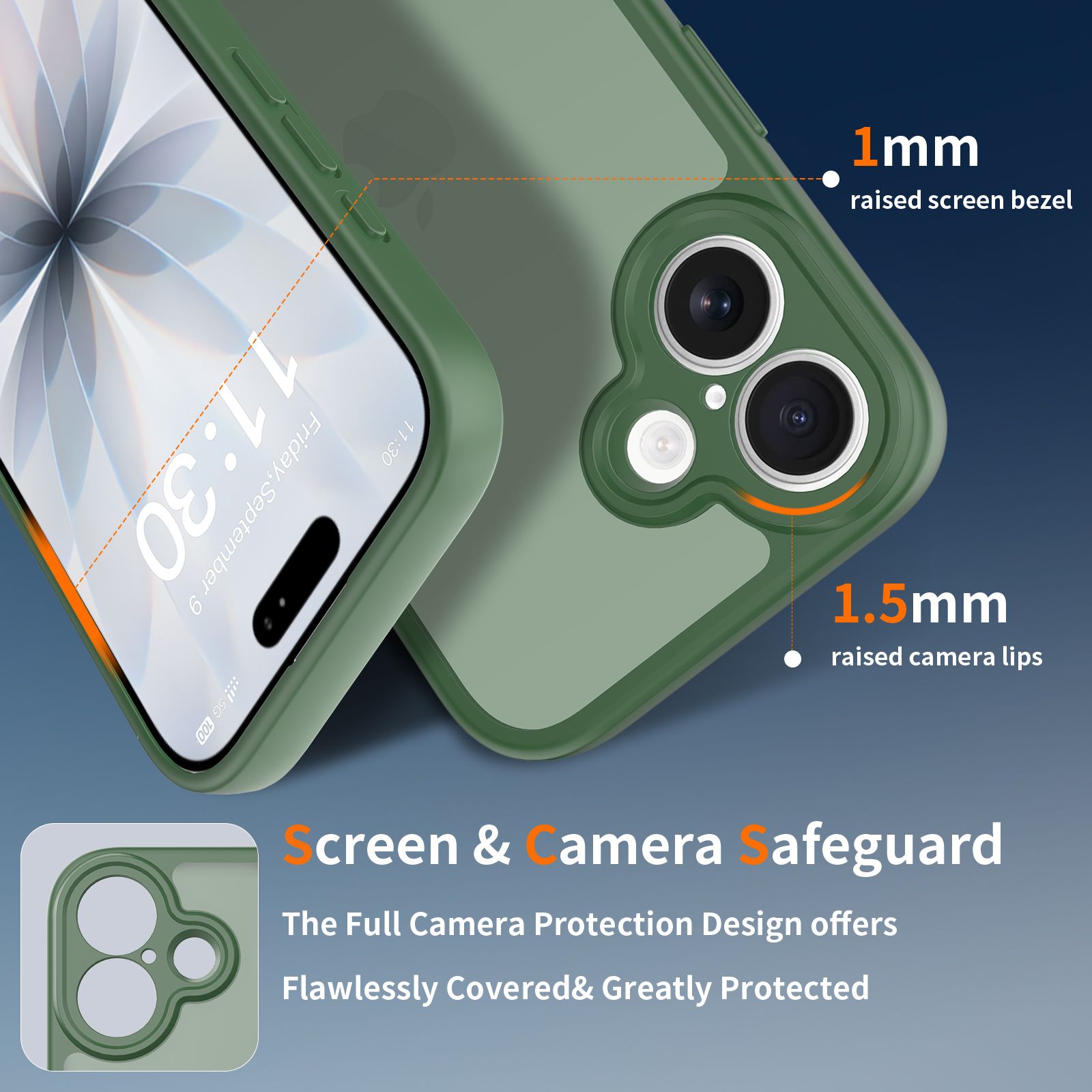 Frost Shield Translucent Matte Frosted Skin Feel Case — 36
