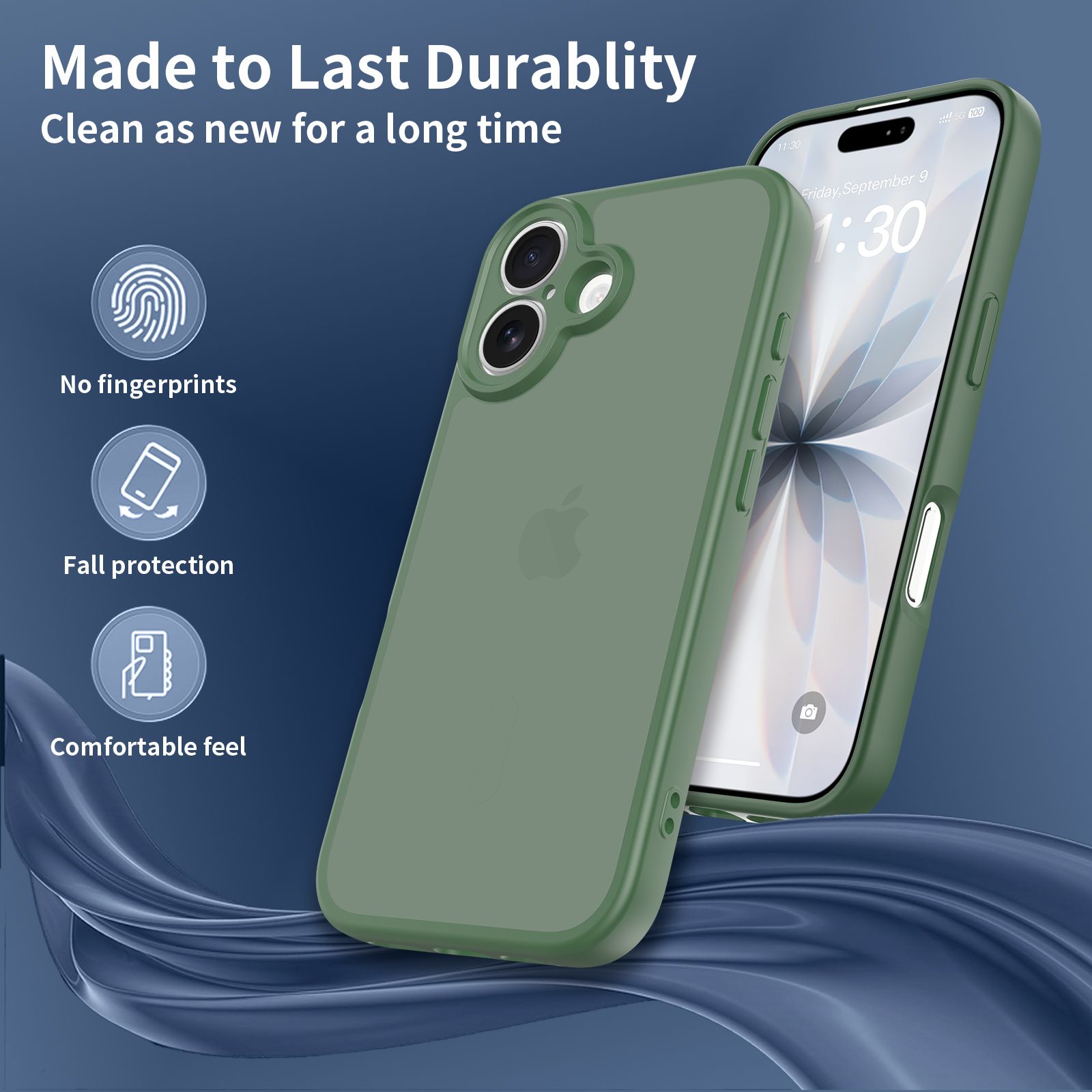 Frost Shield Translucent Matte Frosted Skin Feel Case — 38