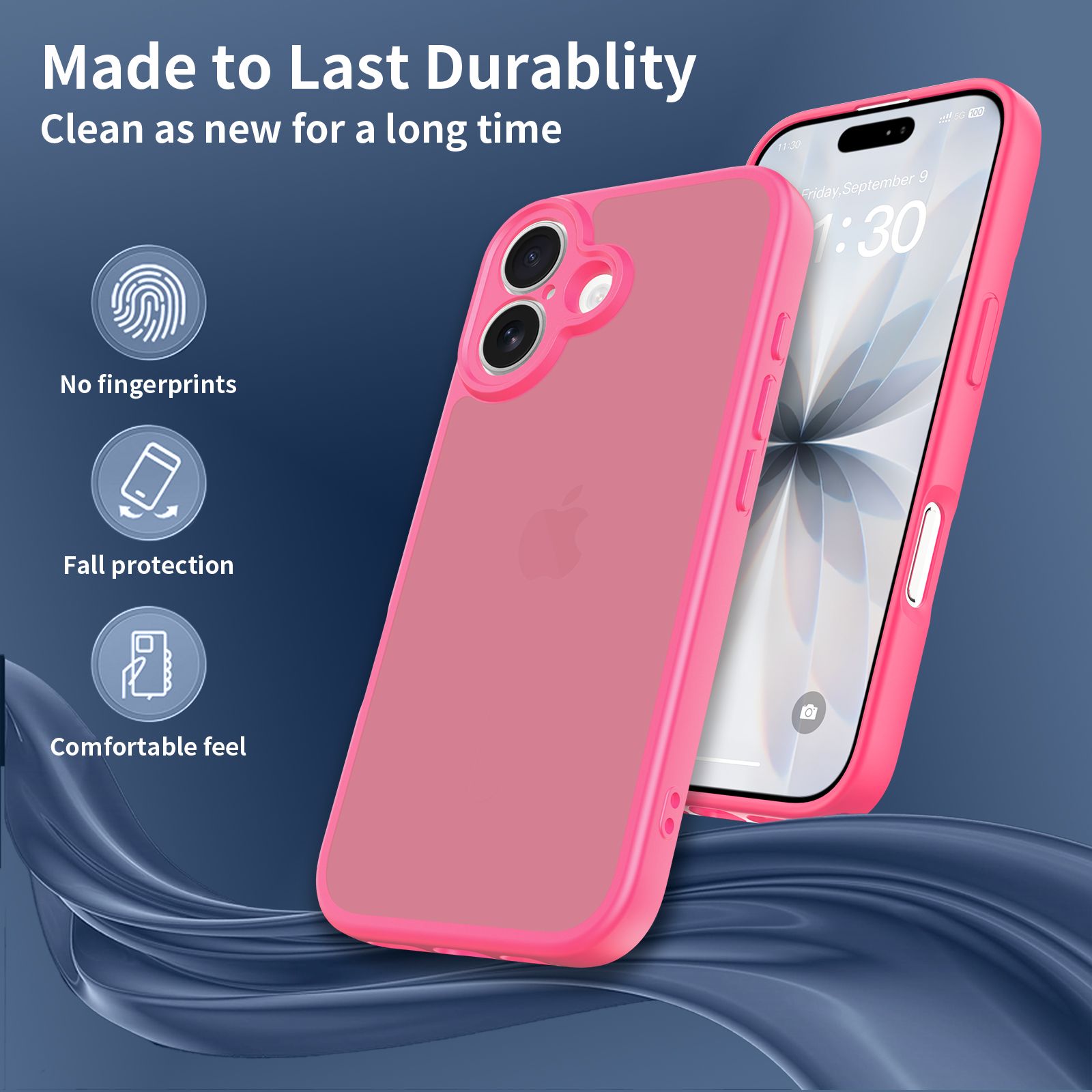 Frost Shield Translucent Matte Frosted Skin Feel Case — 23