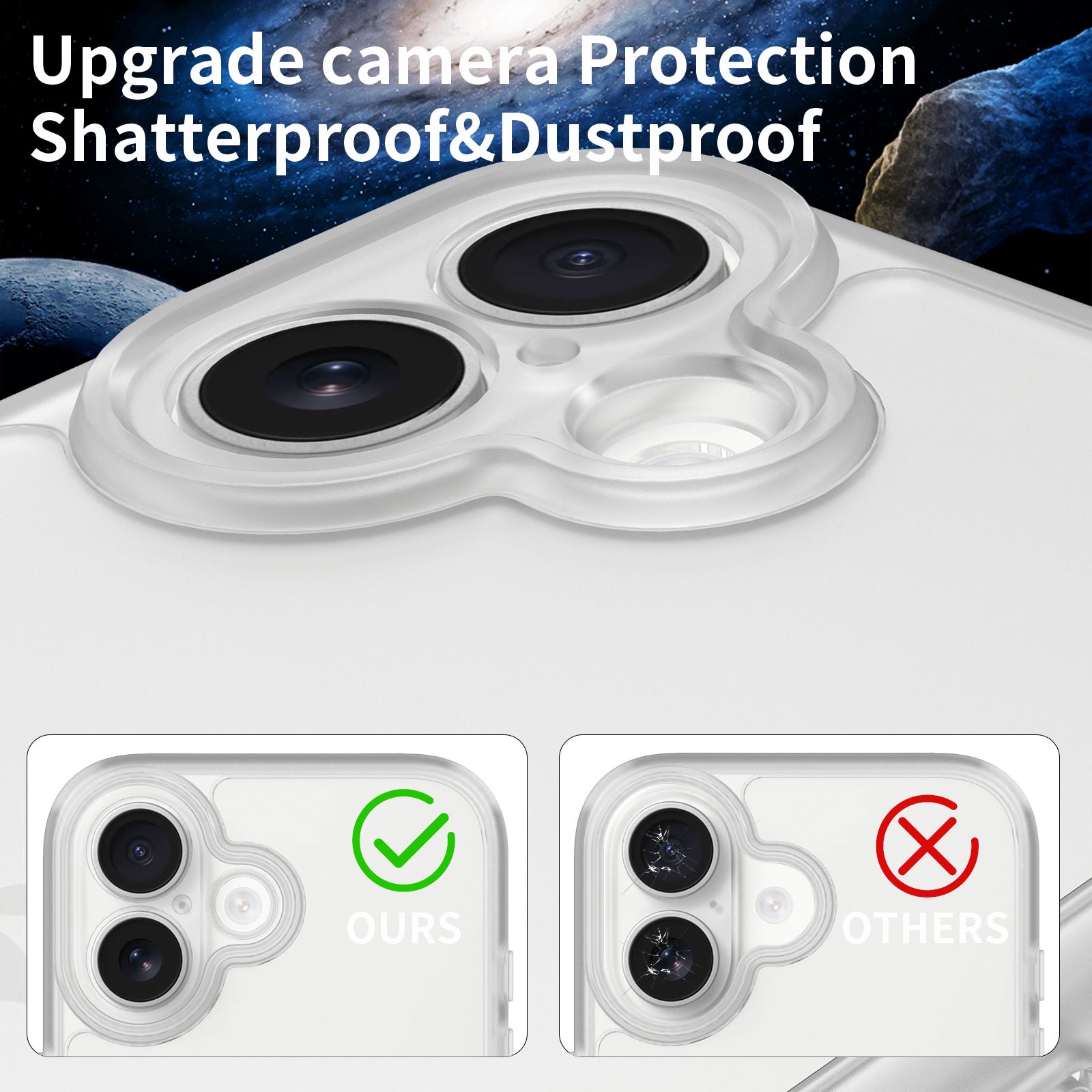 Frost Shield Translucent Matte Frosted Skin Feel Case — 49