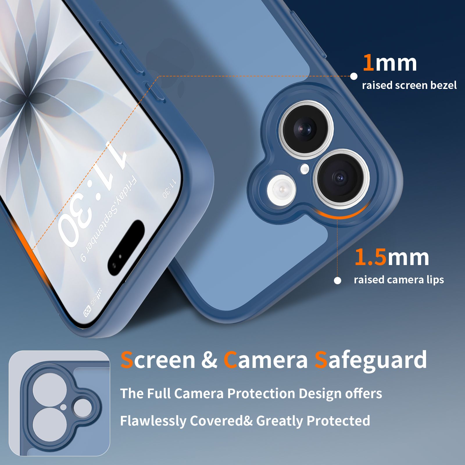 Frost Shield Translucent Matte Frosted Skin Feel Case — 31