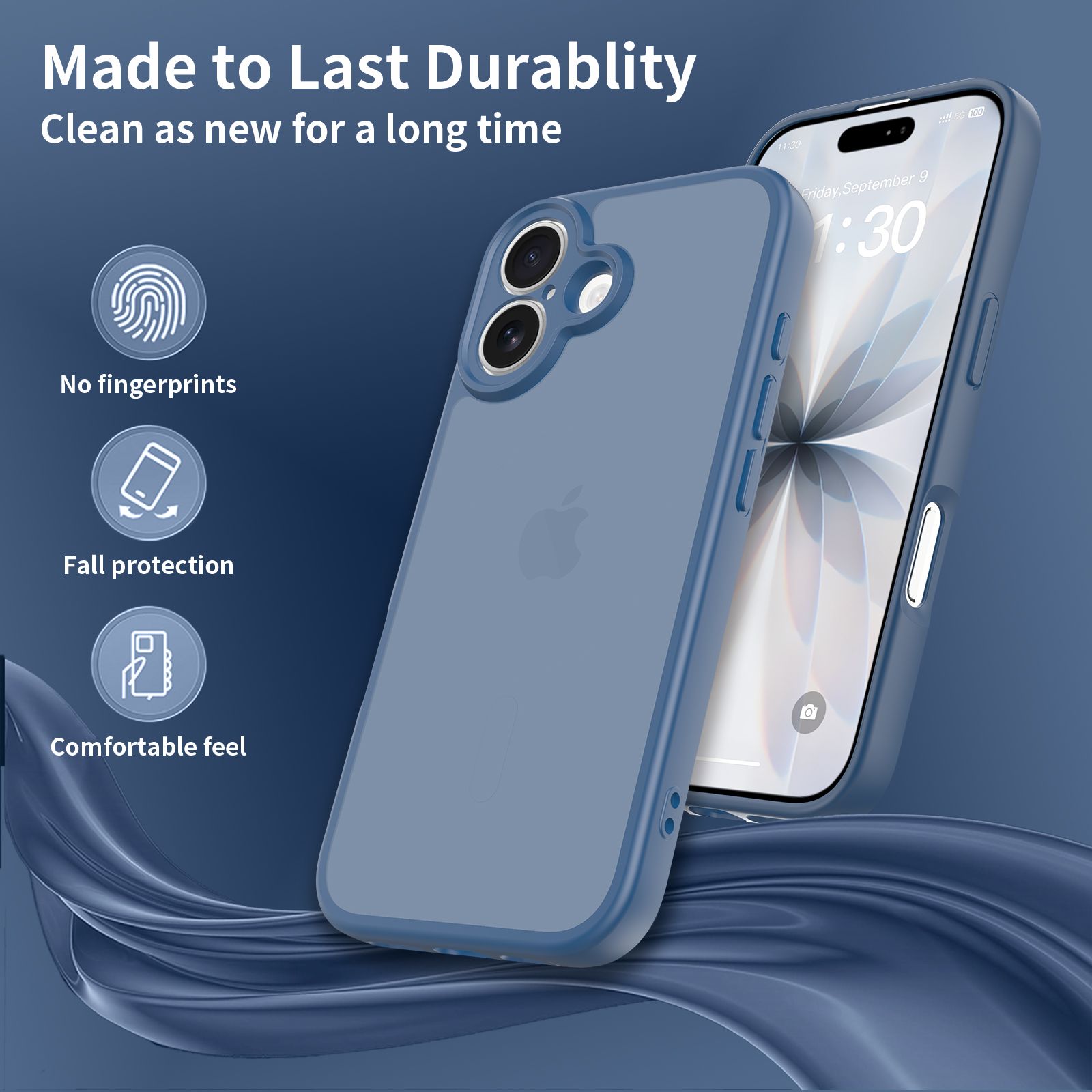 Frost Shield Translucent Matte Frosted Skin Feel Case — 33