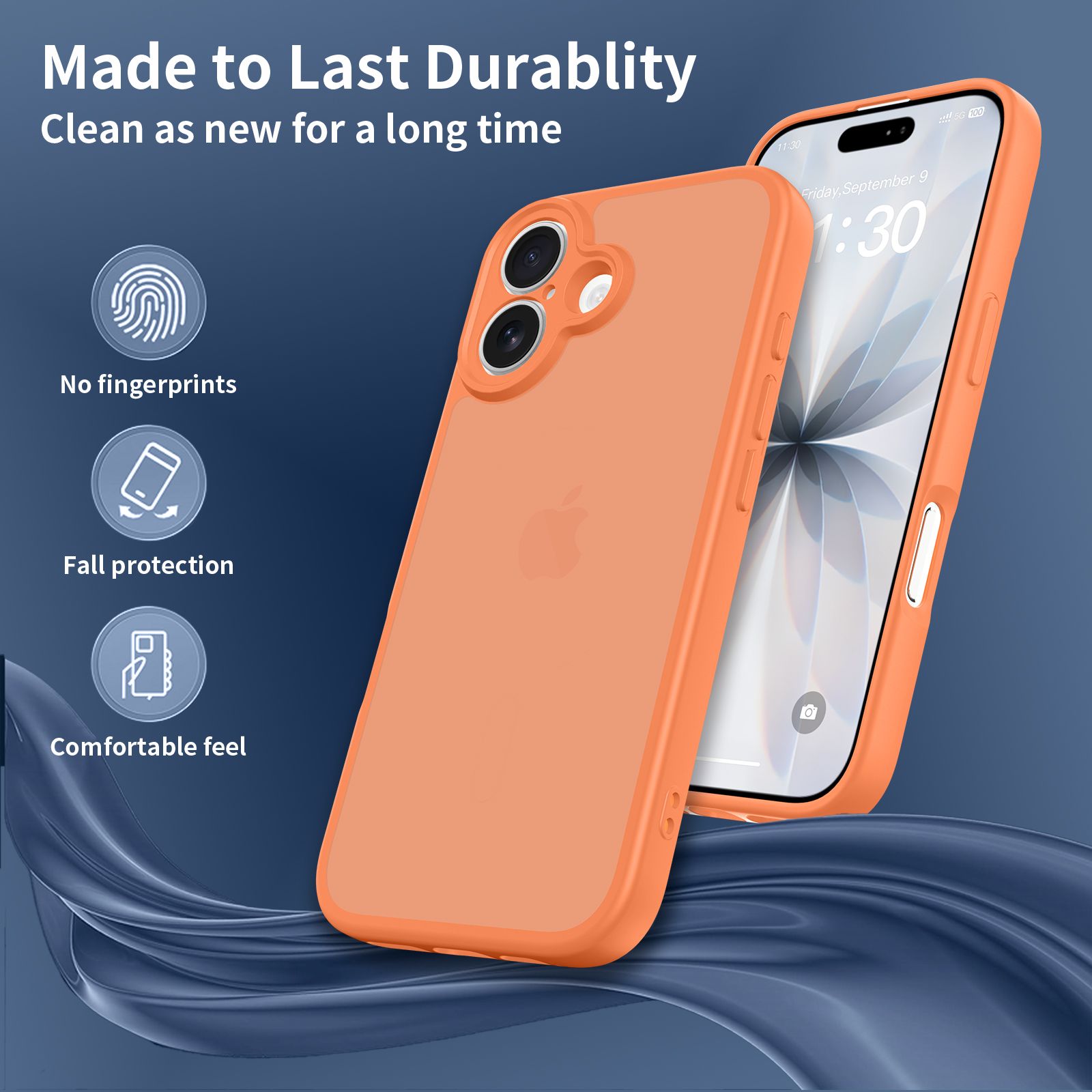 Frost Shield Translucent Matte Frosted Skin Feel Case — 43