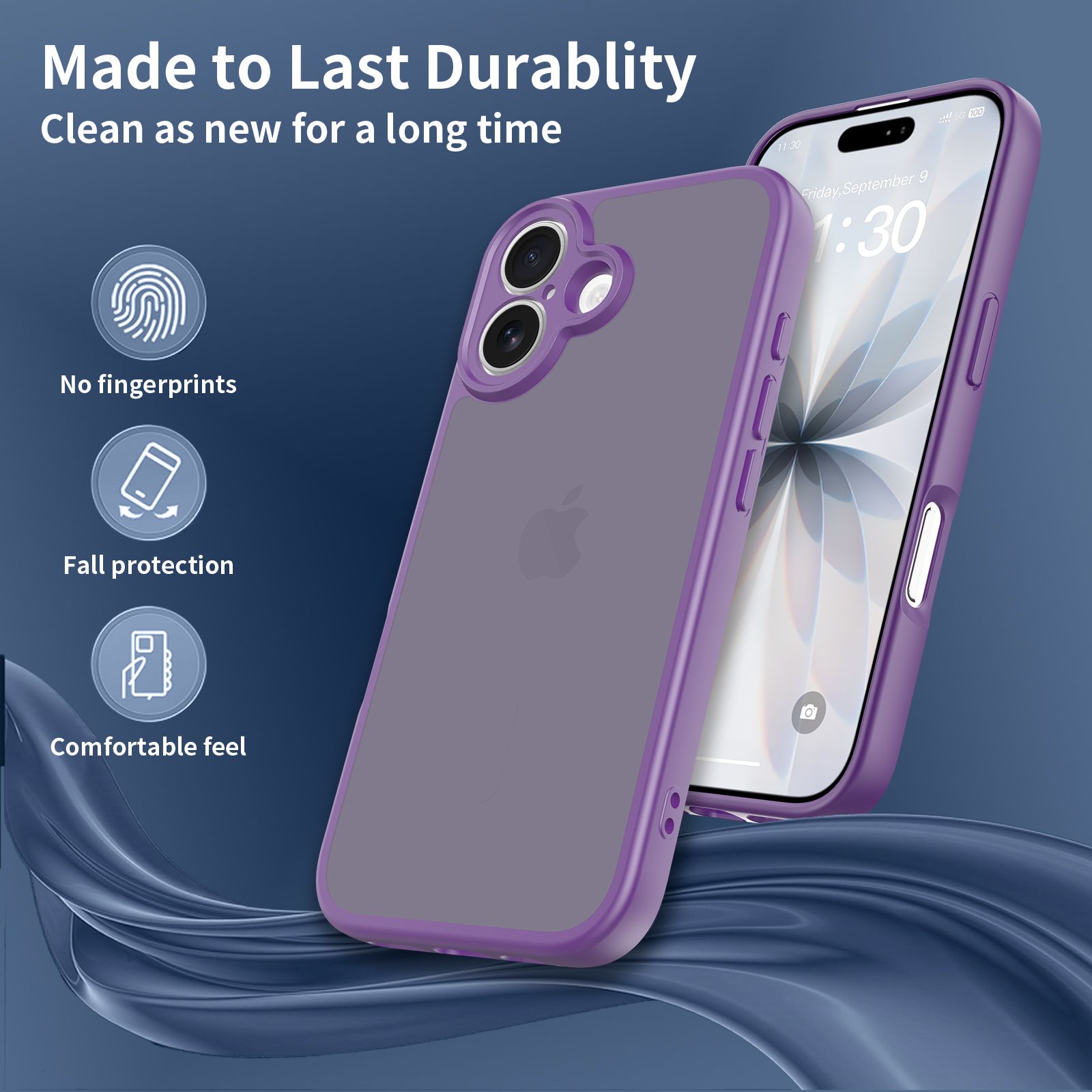 Frost Shield Translucent Matte Frosted Skin Feel Case — 28