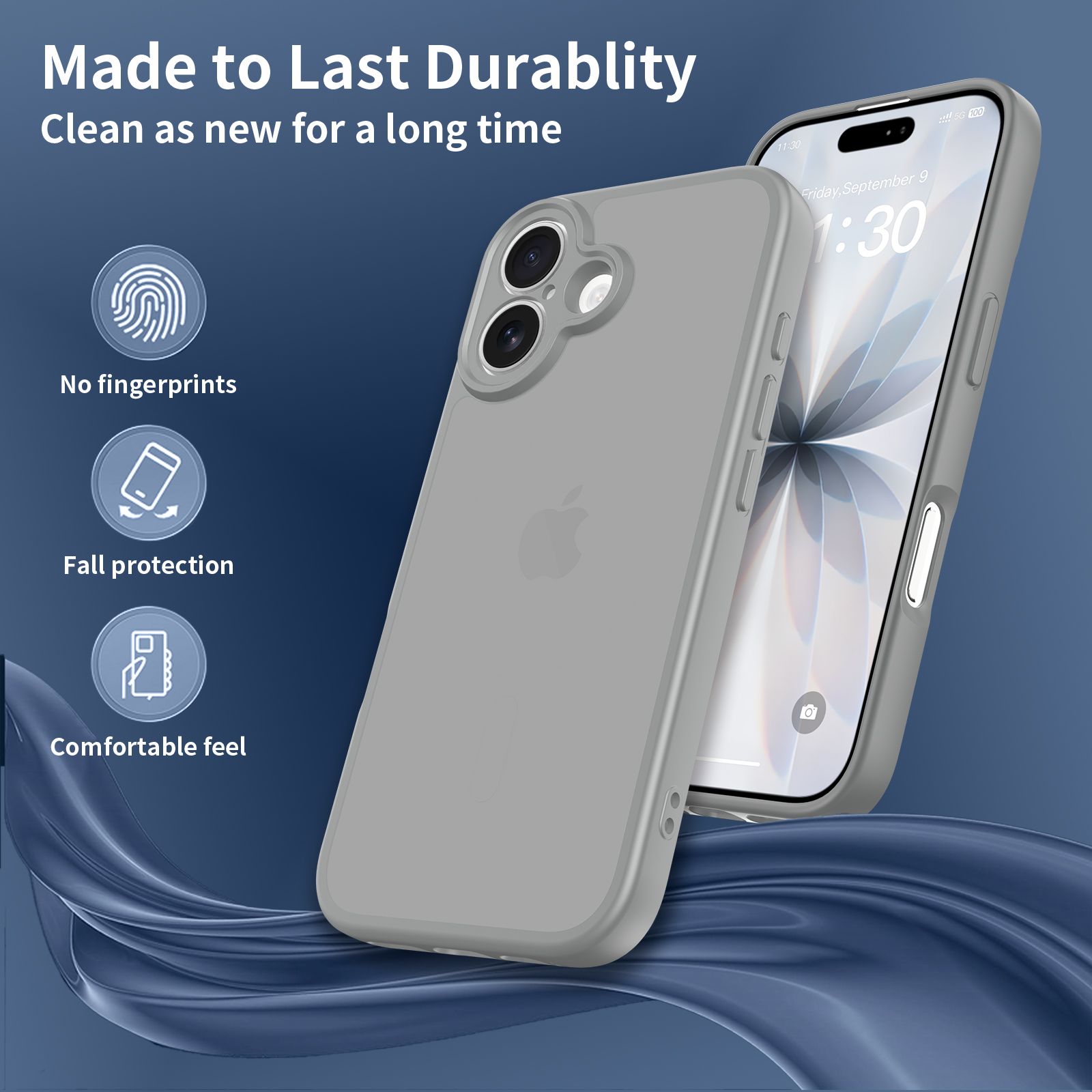 Frost Shield Translucent Matte Frosted Skin Feel Case — 13