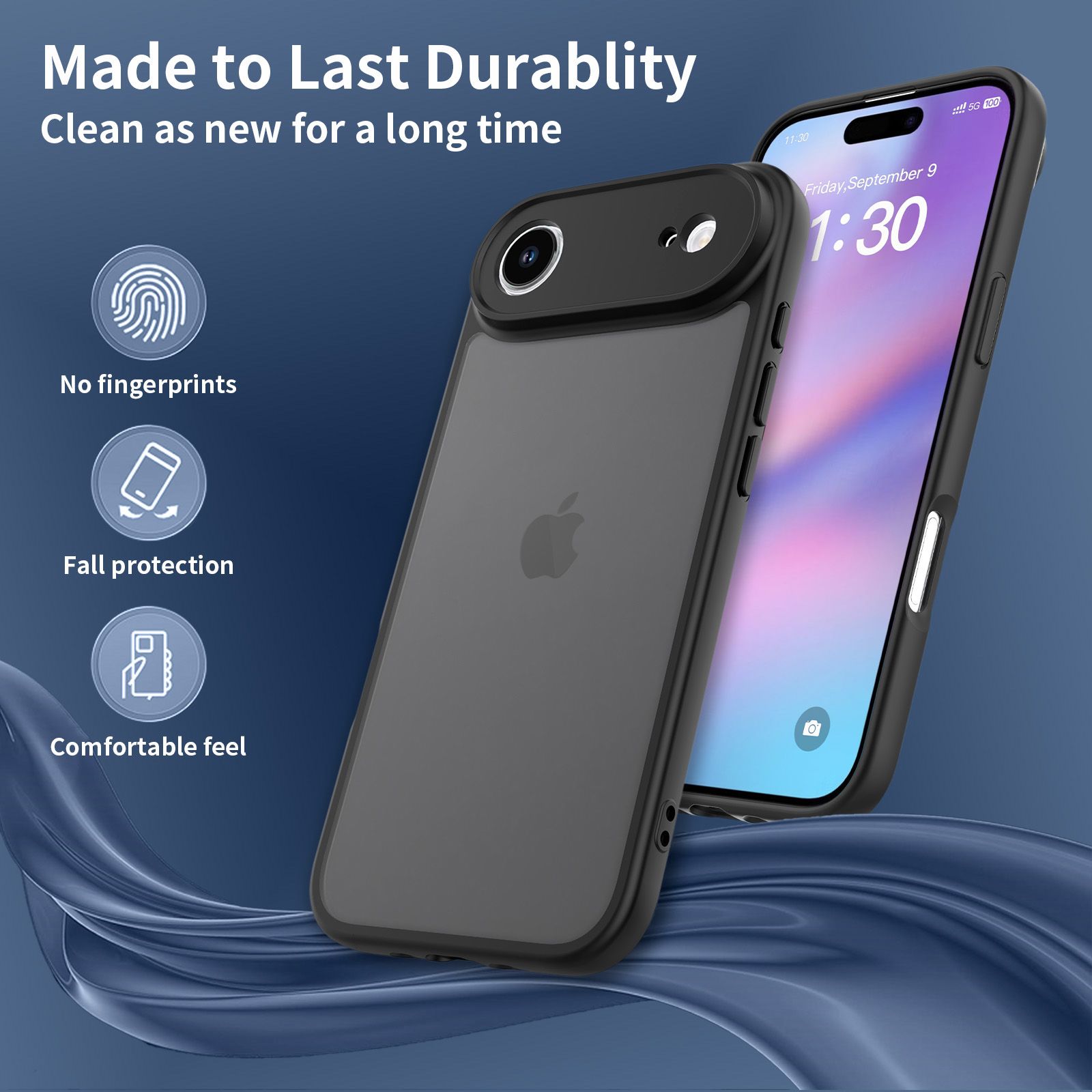 Frost Shield Translucent Matte Frosted Skin Feel Case — 53