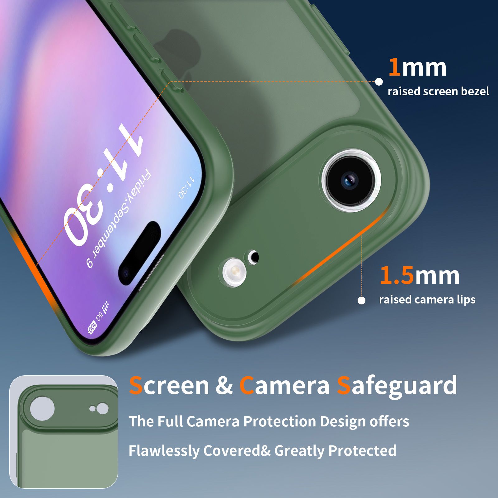 Frost Shield Translucent Matte Frosted Skin Feel Case — 83