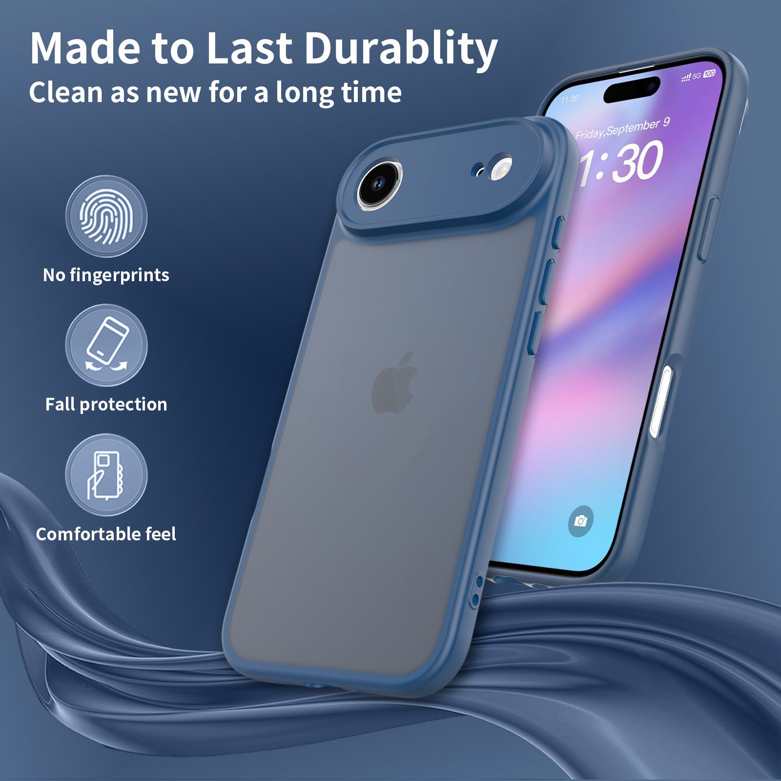 Frost Shield Translucent Matte Frosted Skin Feel Case — 85