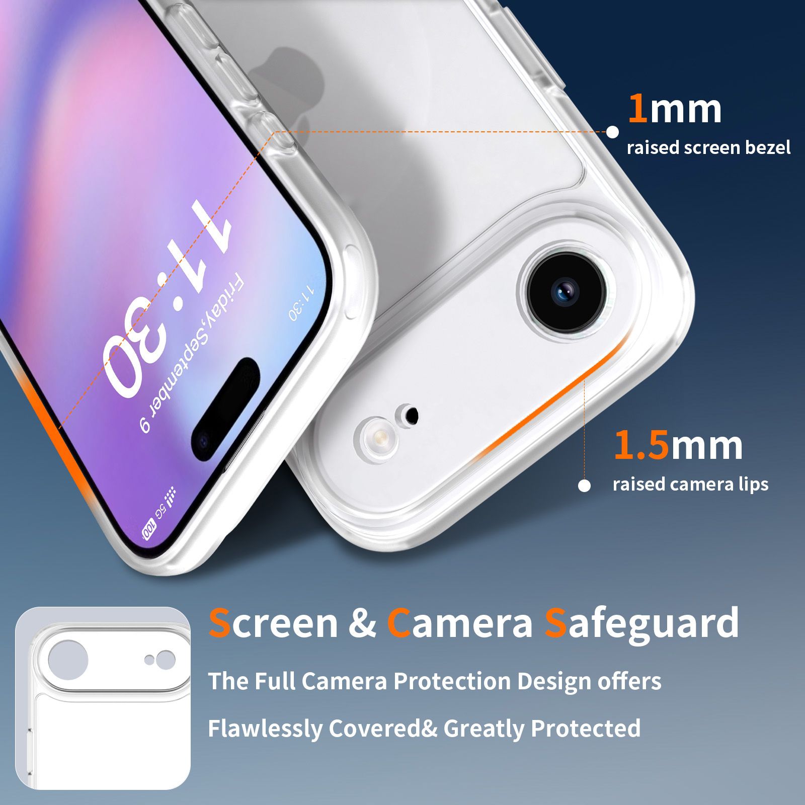 Frost Shield Translucent Matte Frosted Skin Feel Case — 93
