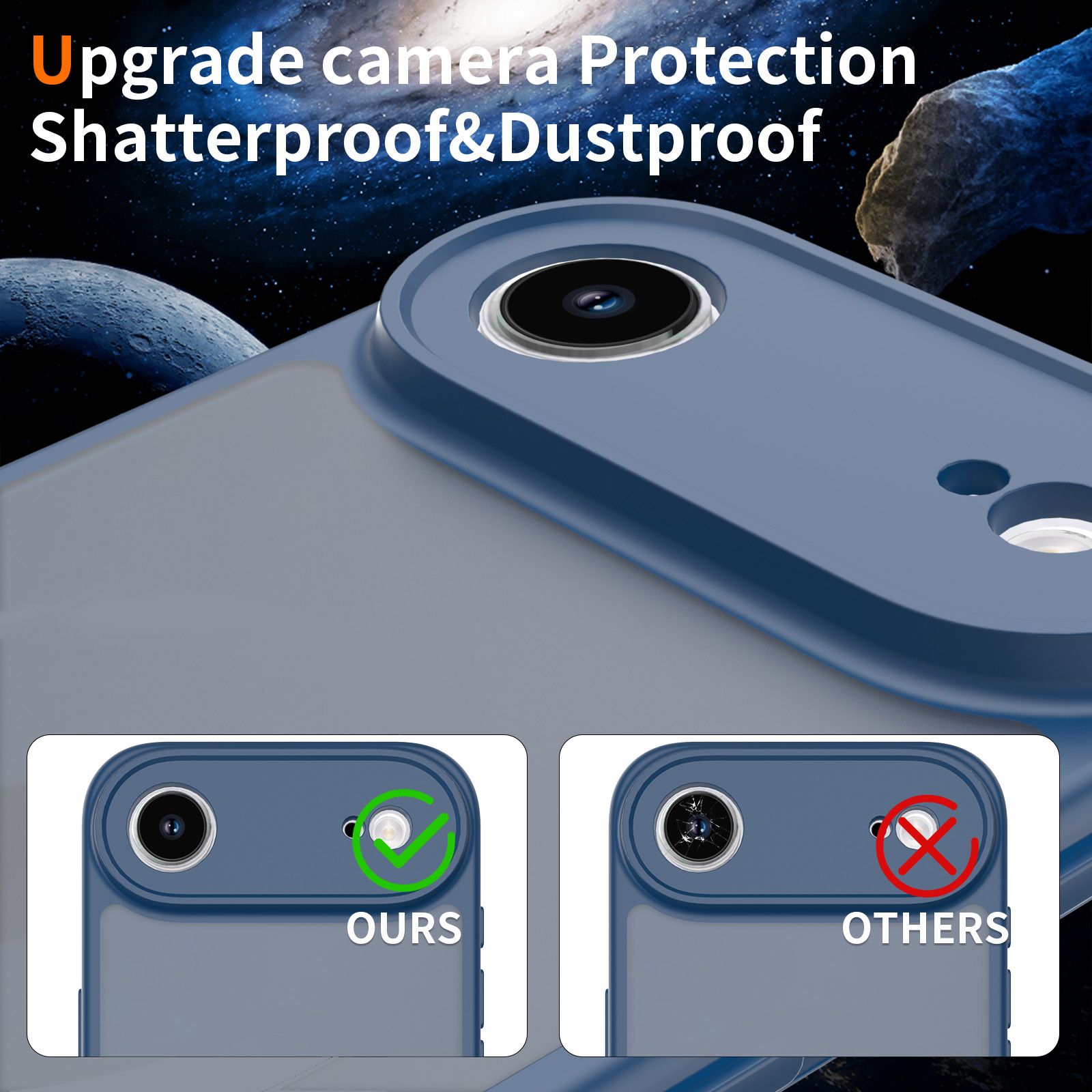 Frost Shield Translucent Matte Frosted Skin Feel Case — 76