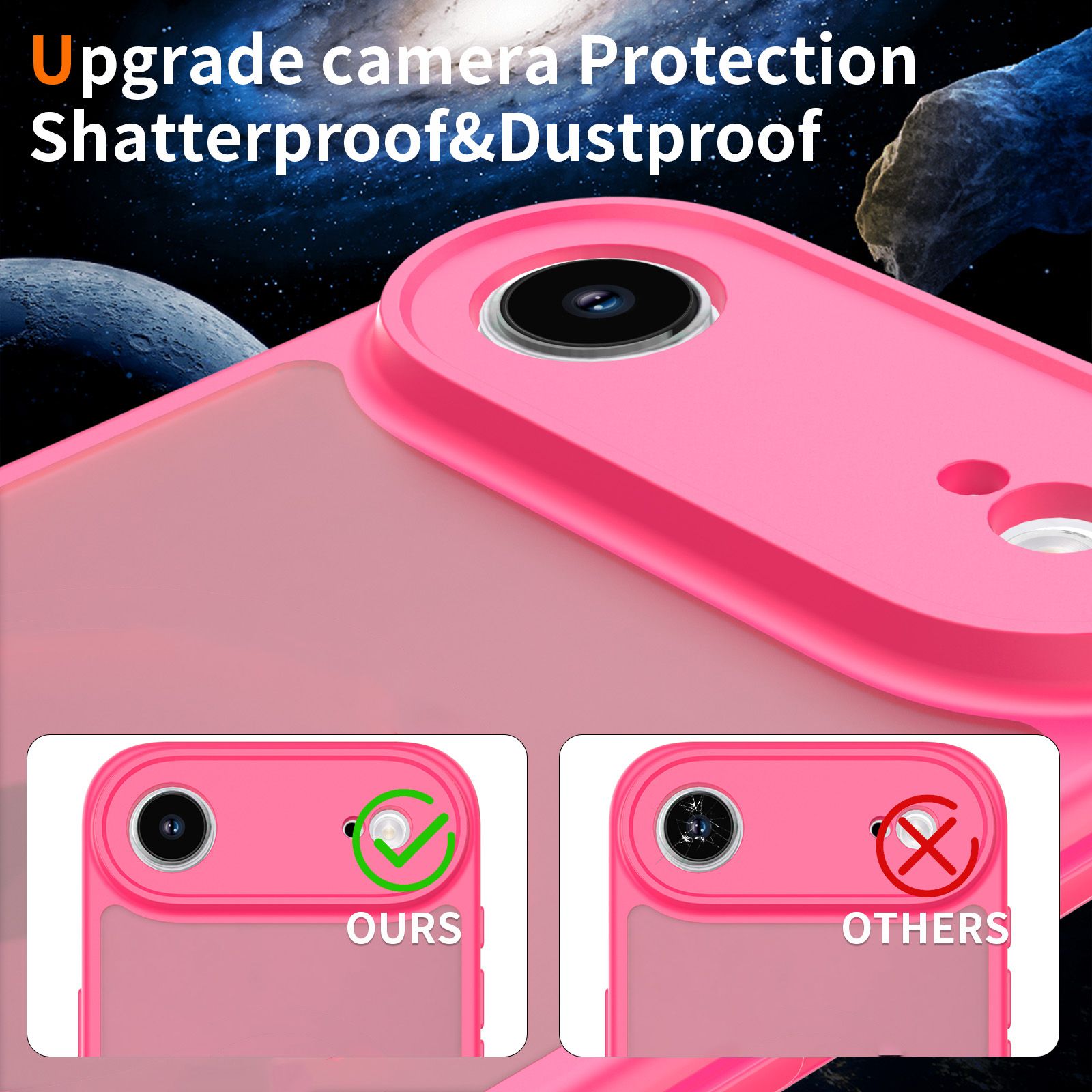 Frost Shield Translucent Matte Frosted Skin Feel Case — 61
