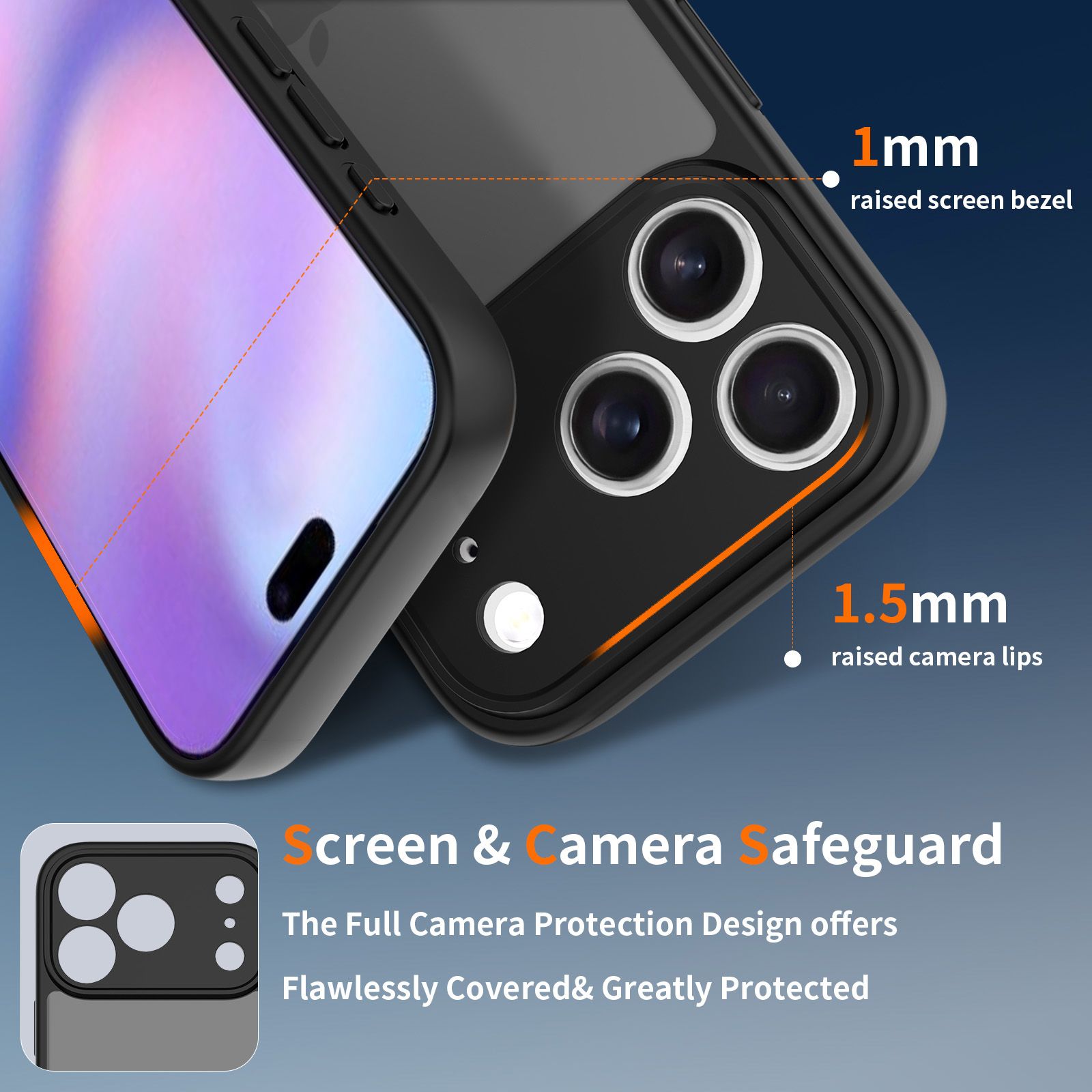 Frost Shield Translucent Matte Frosted Skin Feel Case — 98