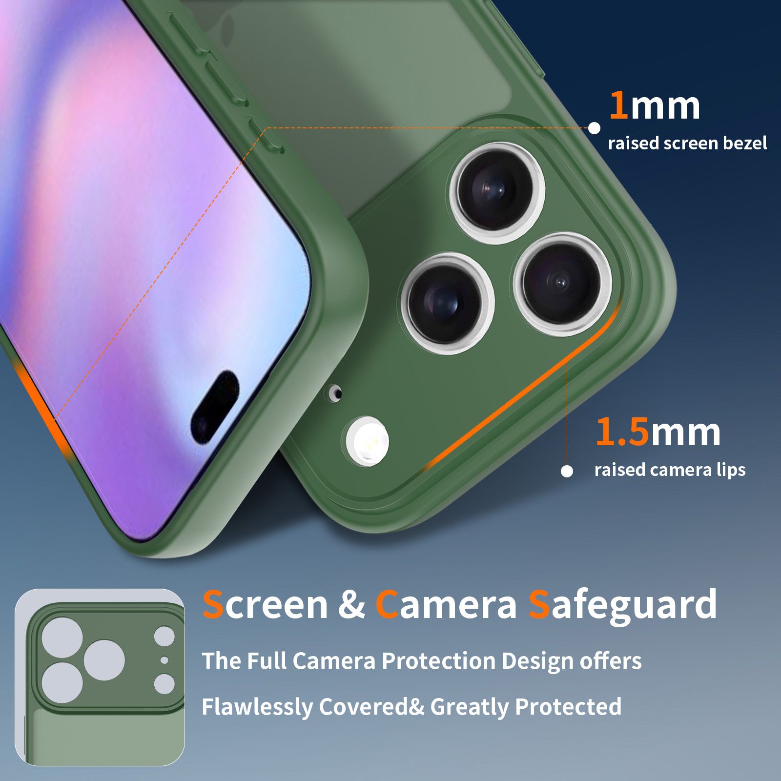 Frost Shield Translucent Matte Frosted Skin Feel Case — 130