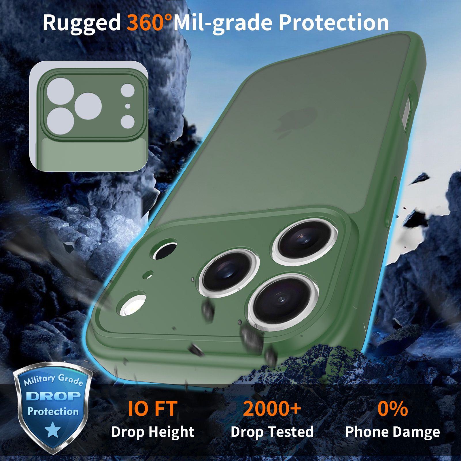 Frost Shield Translucent Matte Frosted Skin Feel Case — 131