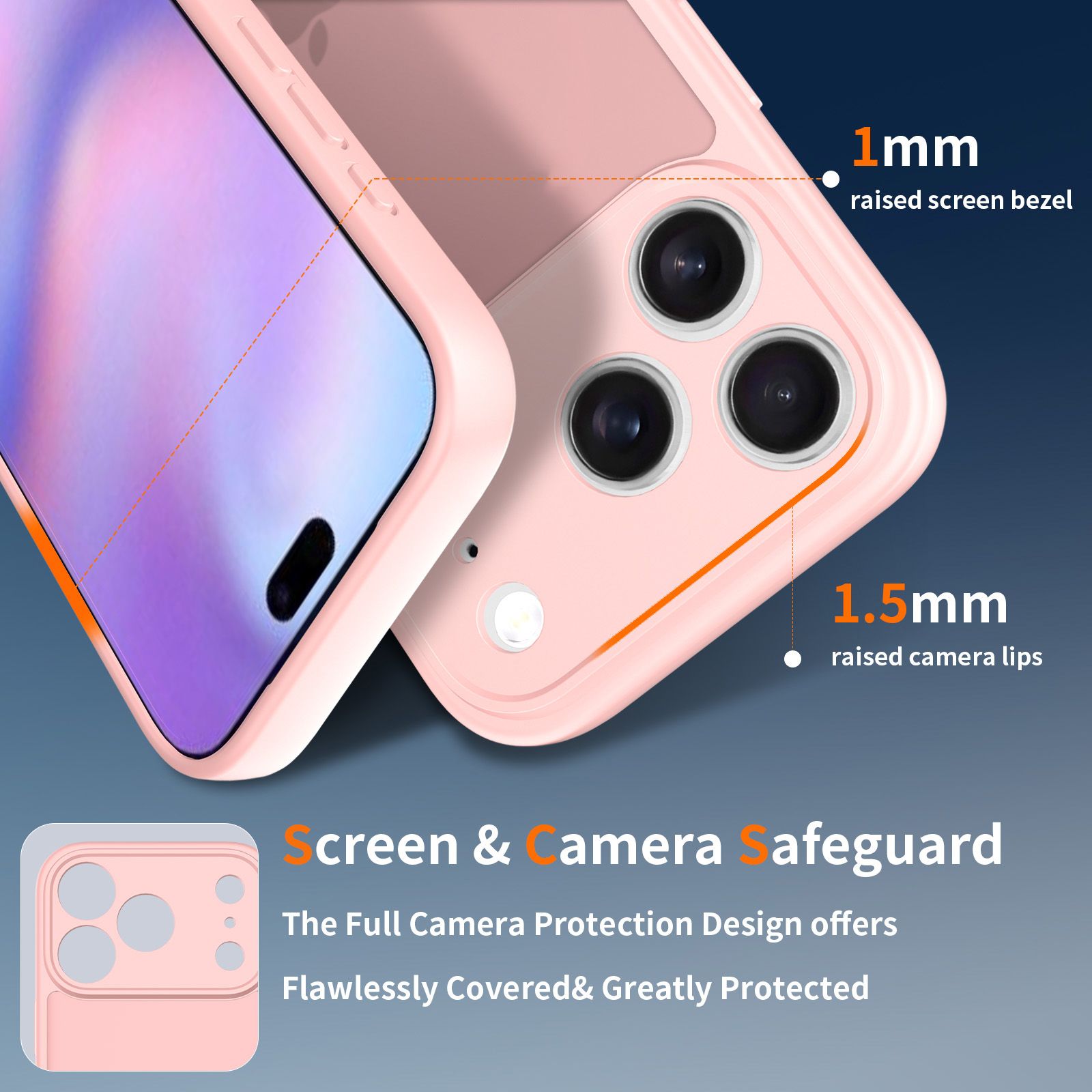 Frost Shield Translucent Matte Frosted Skin Feel Case — 110
